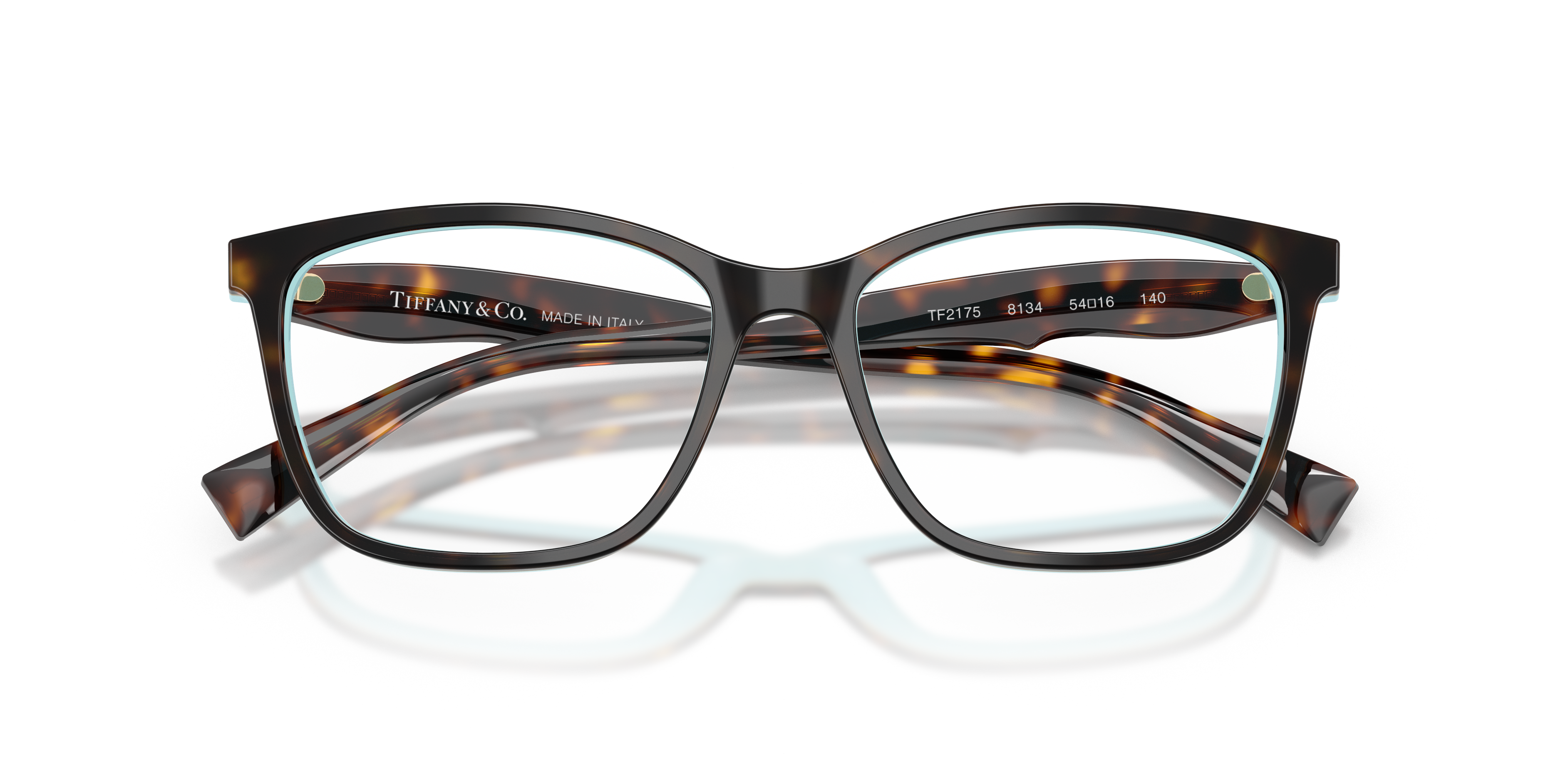 Occhiali da Sole Tiffany TF2175 Havana On Tiffany Blue Originali
