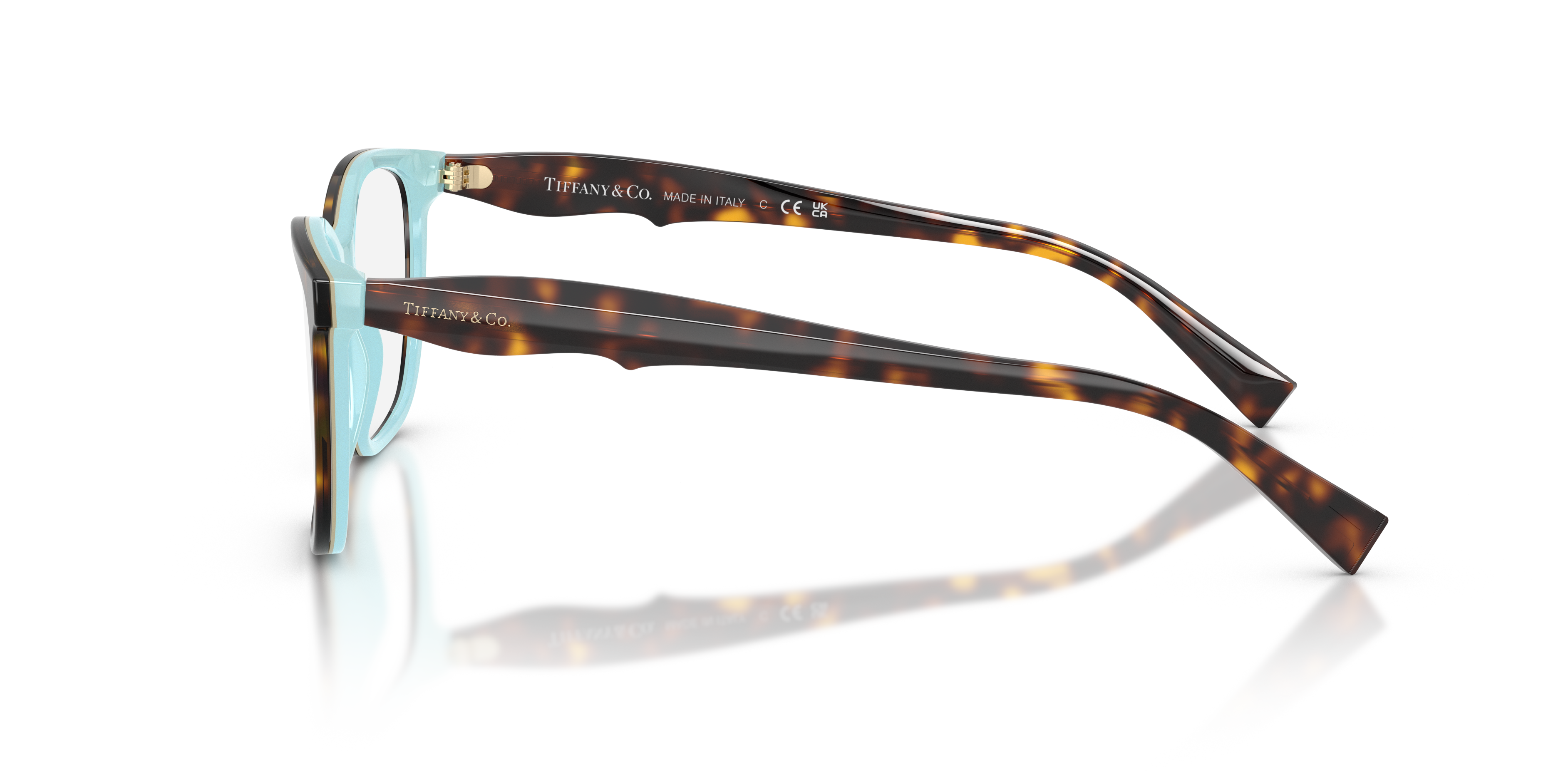 Occhiali da Sole Tiffany TF2175 Havana On Tiffany Blue Originali