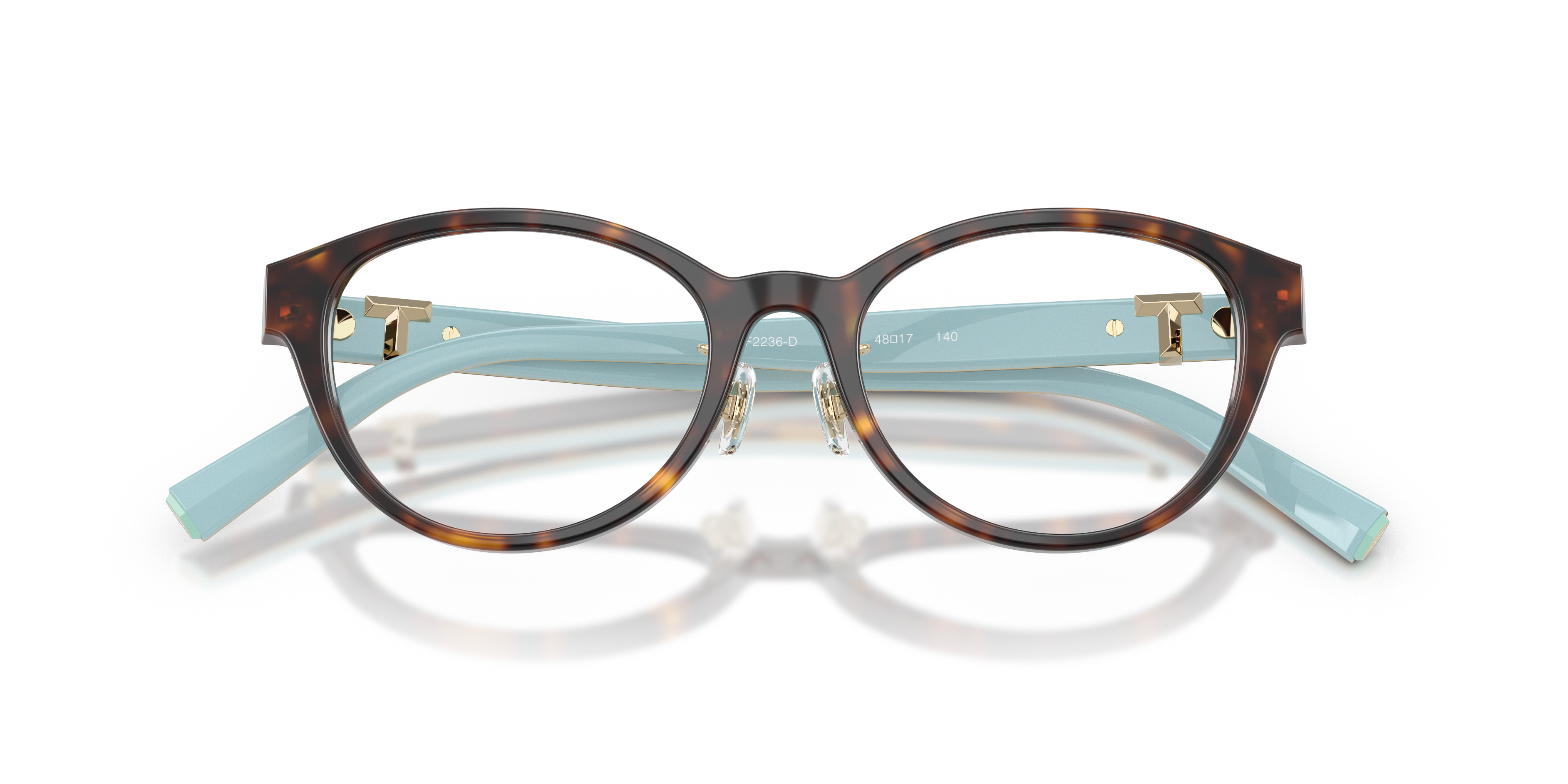 Occhiali da Sole Tiffany TF2236D Donna Havana Originali