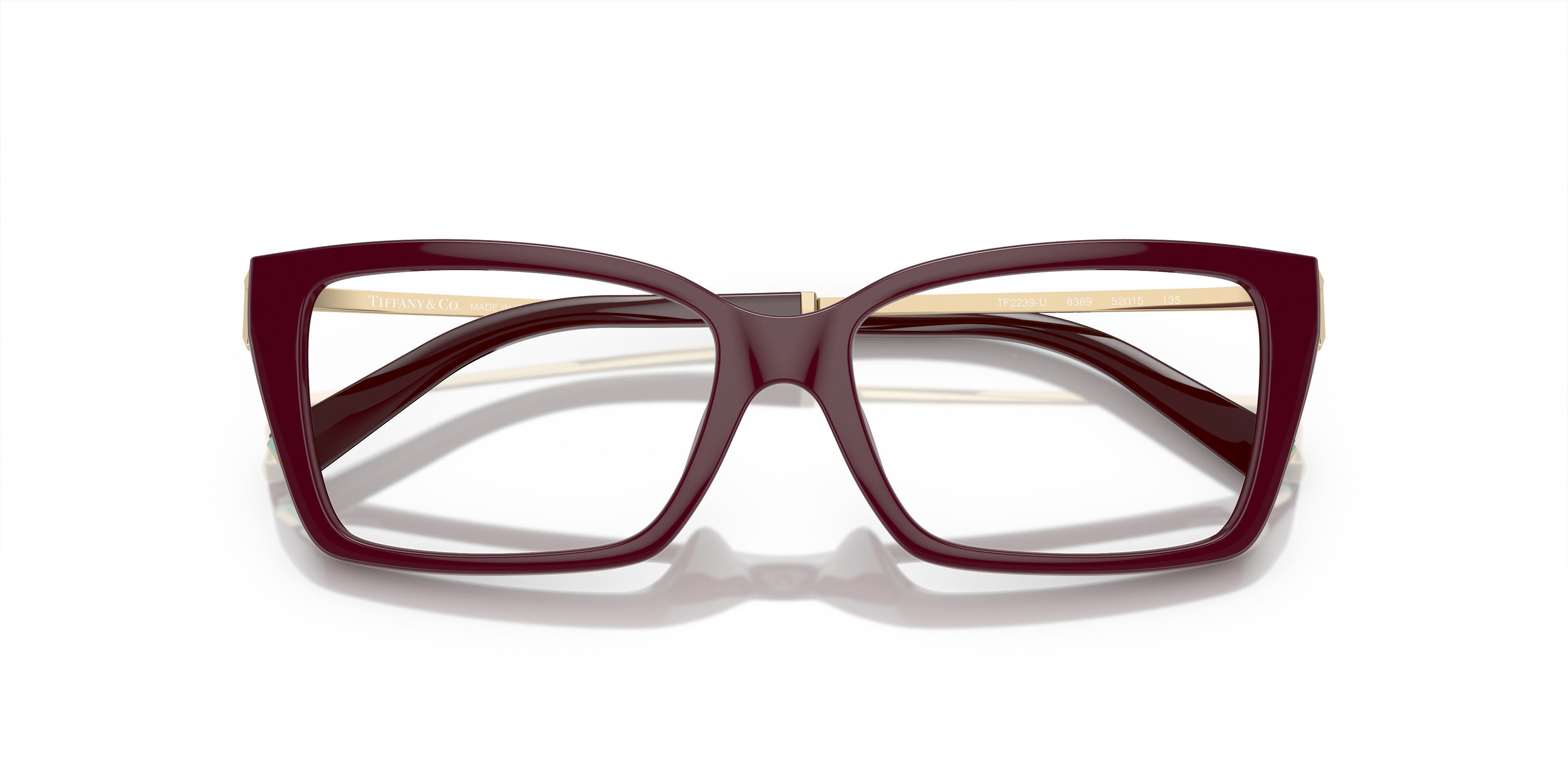 Occhiali da Sole Tiffany Donna TF2239U Burgundy | Eleganza Iconica