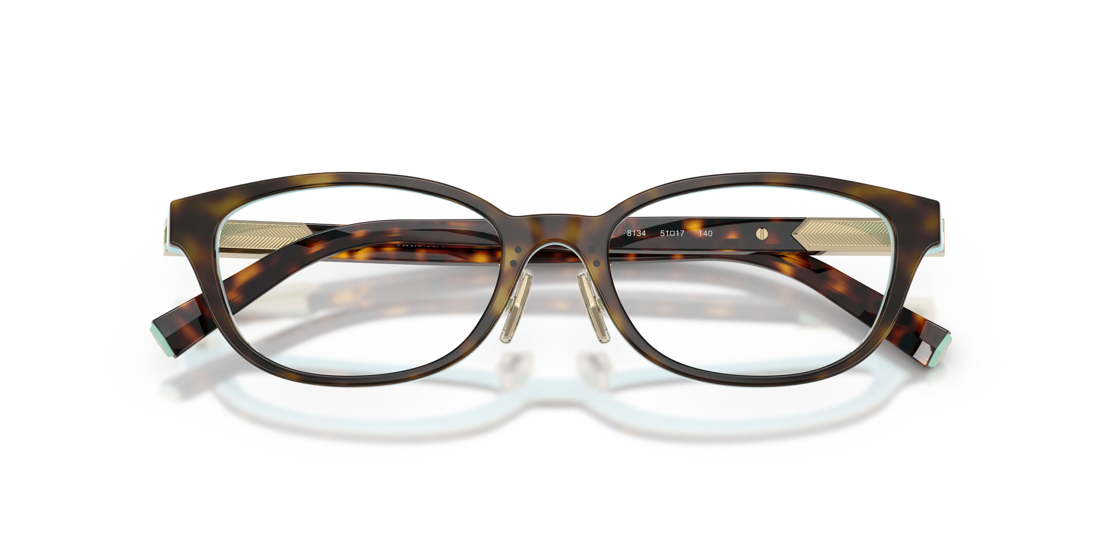 Occhiali da Sole Tiffany TF2280D Spotted Brown Havana Donna Originali