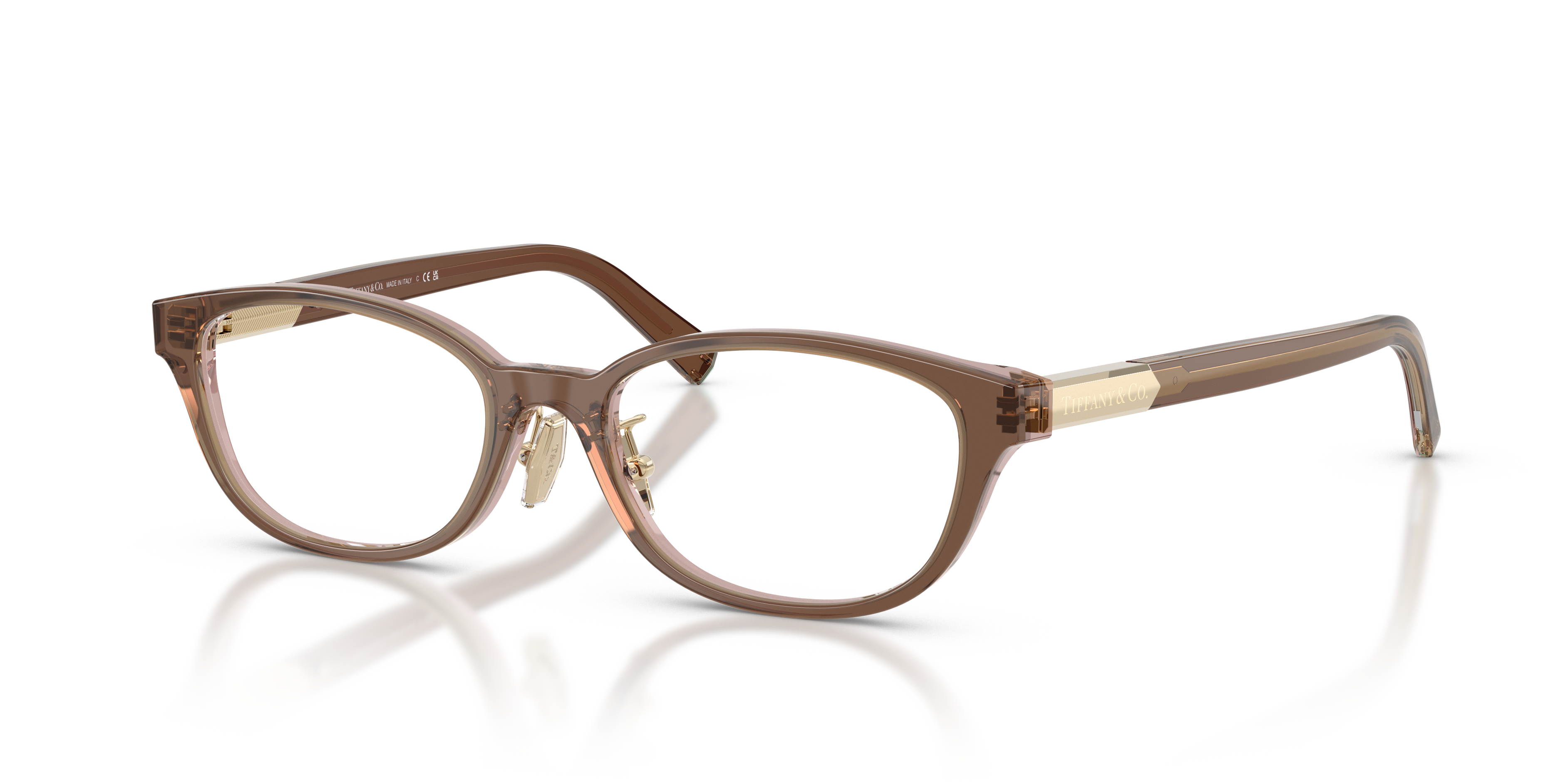 Occhiali da Sole Tiffany TF2280D Spotted Brown Havana Donna Originali