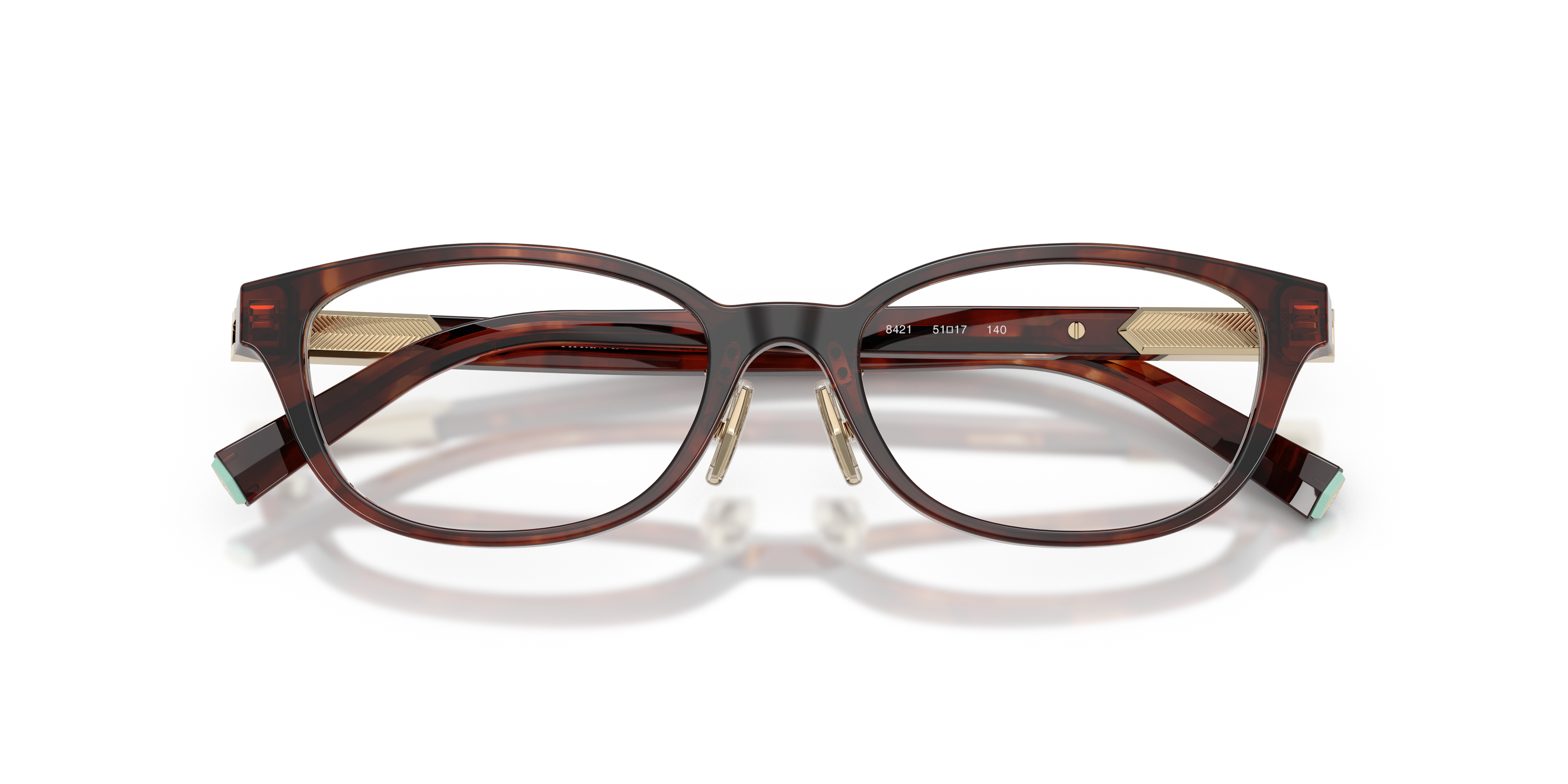 Occhiali da Sole Tiffany TF2280D Spotted Brown Havana Donna Originali