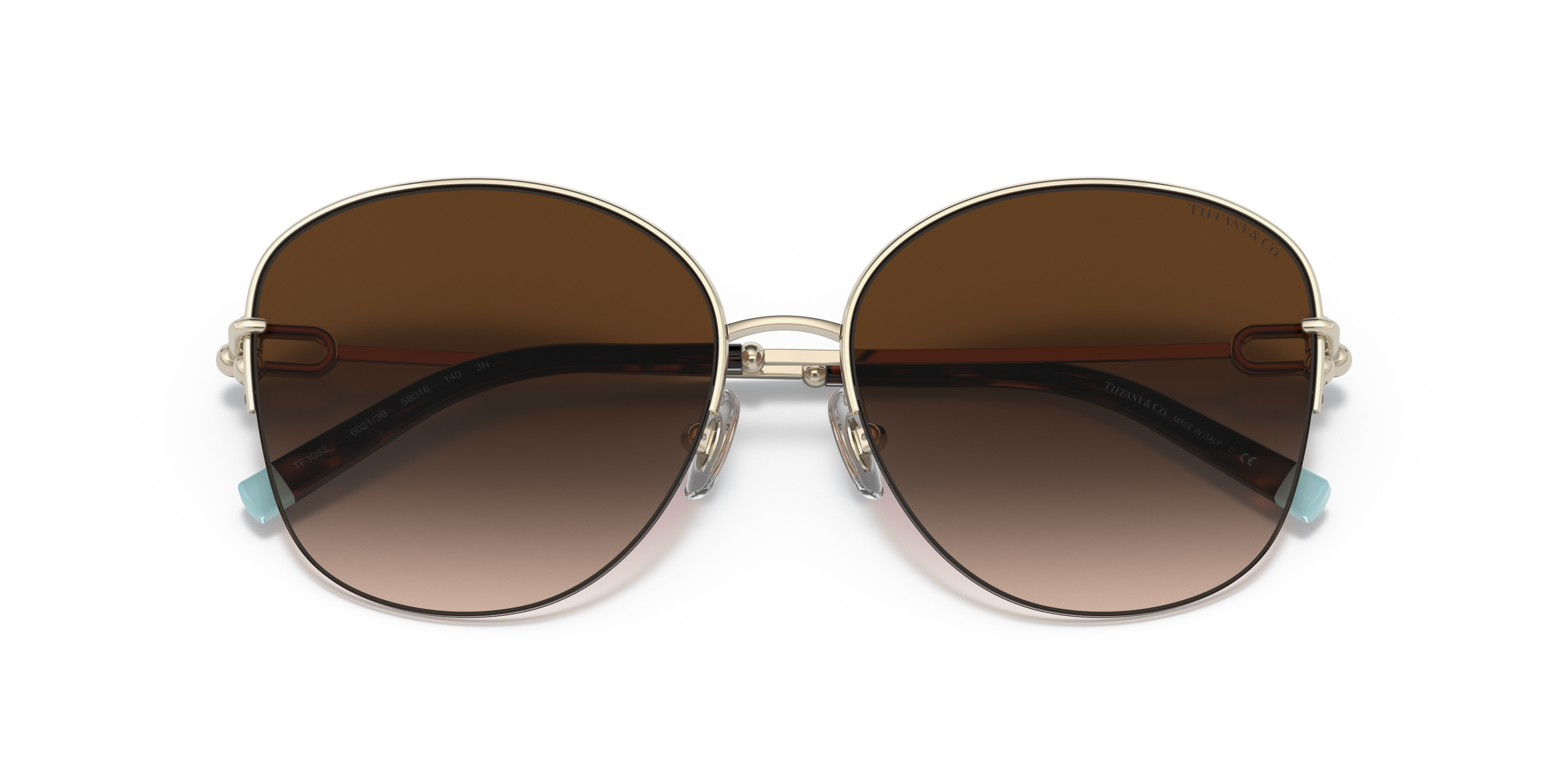 Tiffany TF3082 Pale Gold: Occhiali da Sole Donna Originali