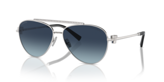 Occhiali da Sole Tiffany TF3101B Donna Argento | Icona di Stile