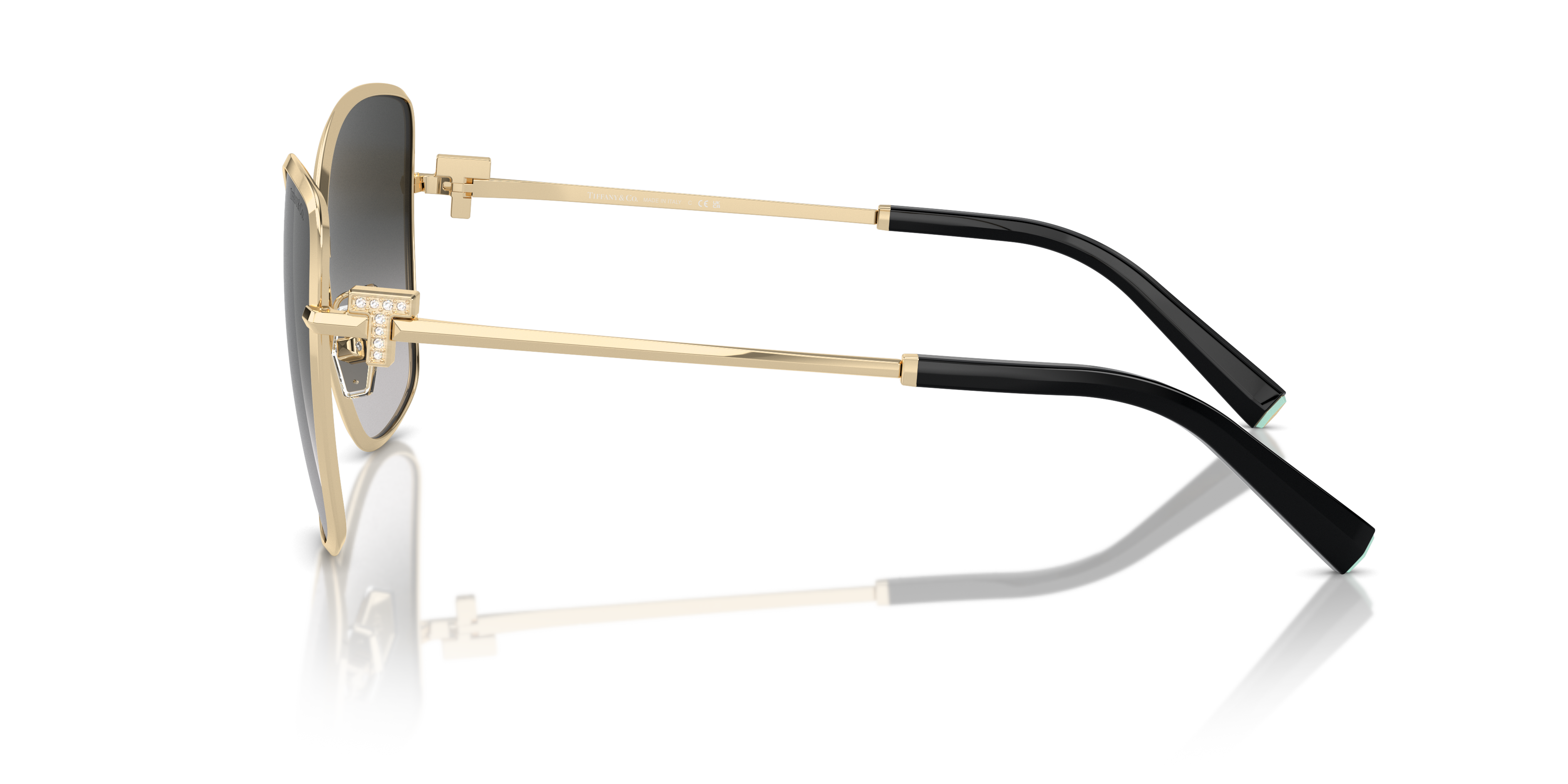 Occhiali da Sole Tiffany 0TF3102B Donna Pale Gold Originali