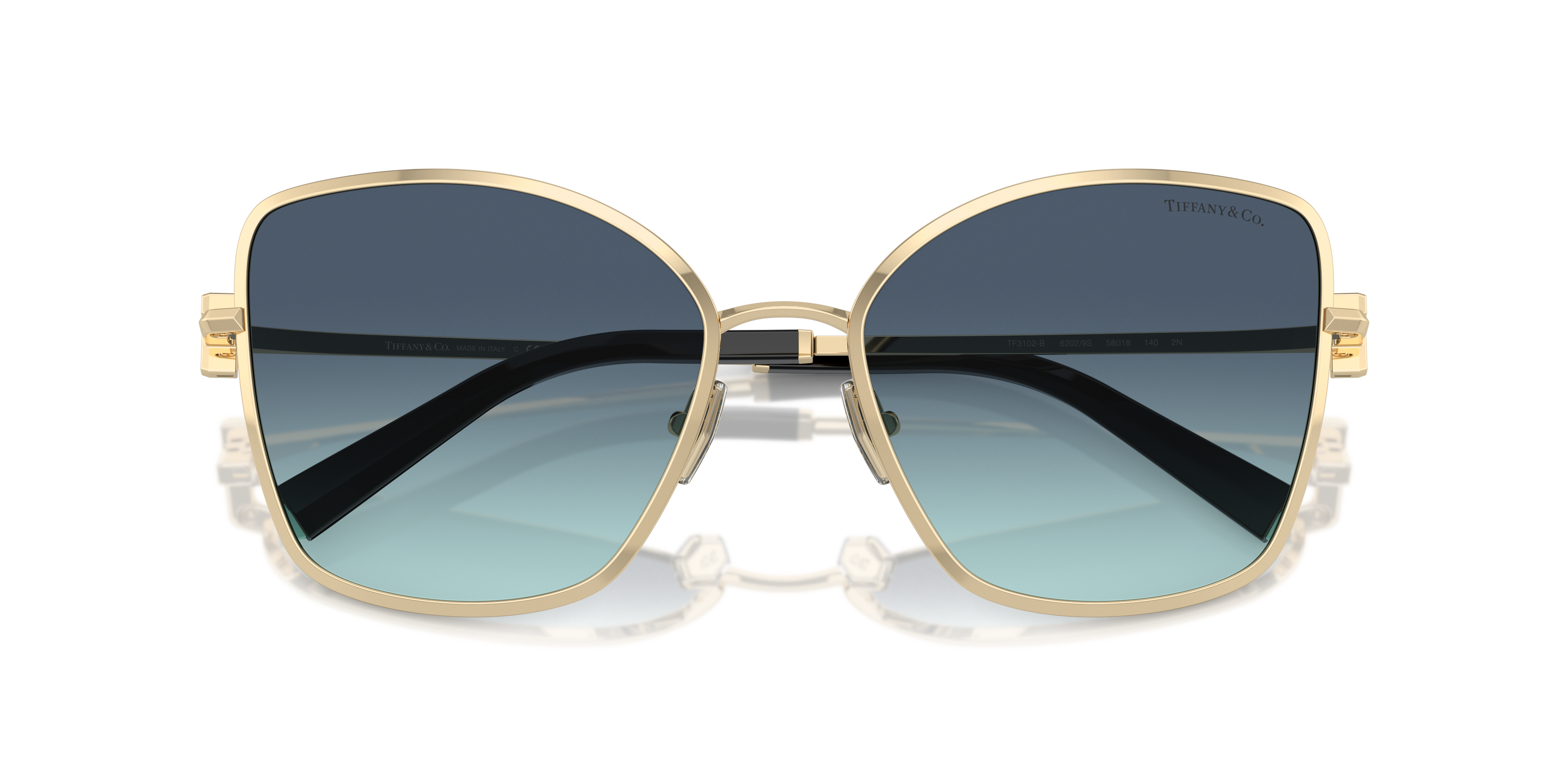Occhiali da Sole Tiffany 0TF3102B Donna Pale Gold Originali