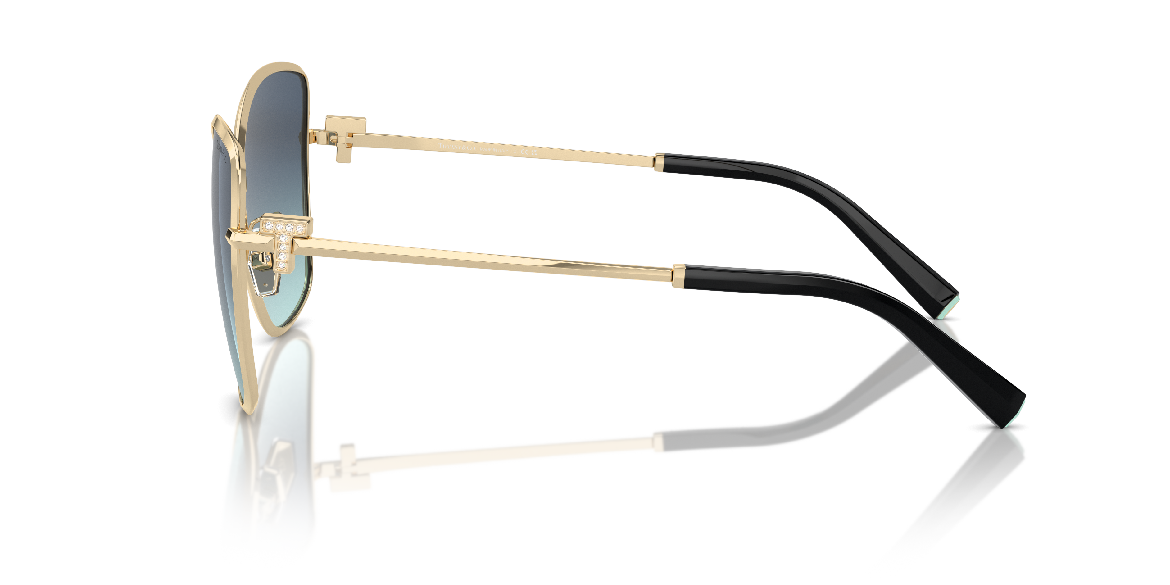 Occhiali da Sole Tiffany 0TF3102B Donna Pale Gold Originali