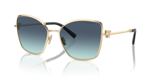 Occhiali da Sole Tiffany 0TF3102B Donna Pale Gold Originali