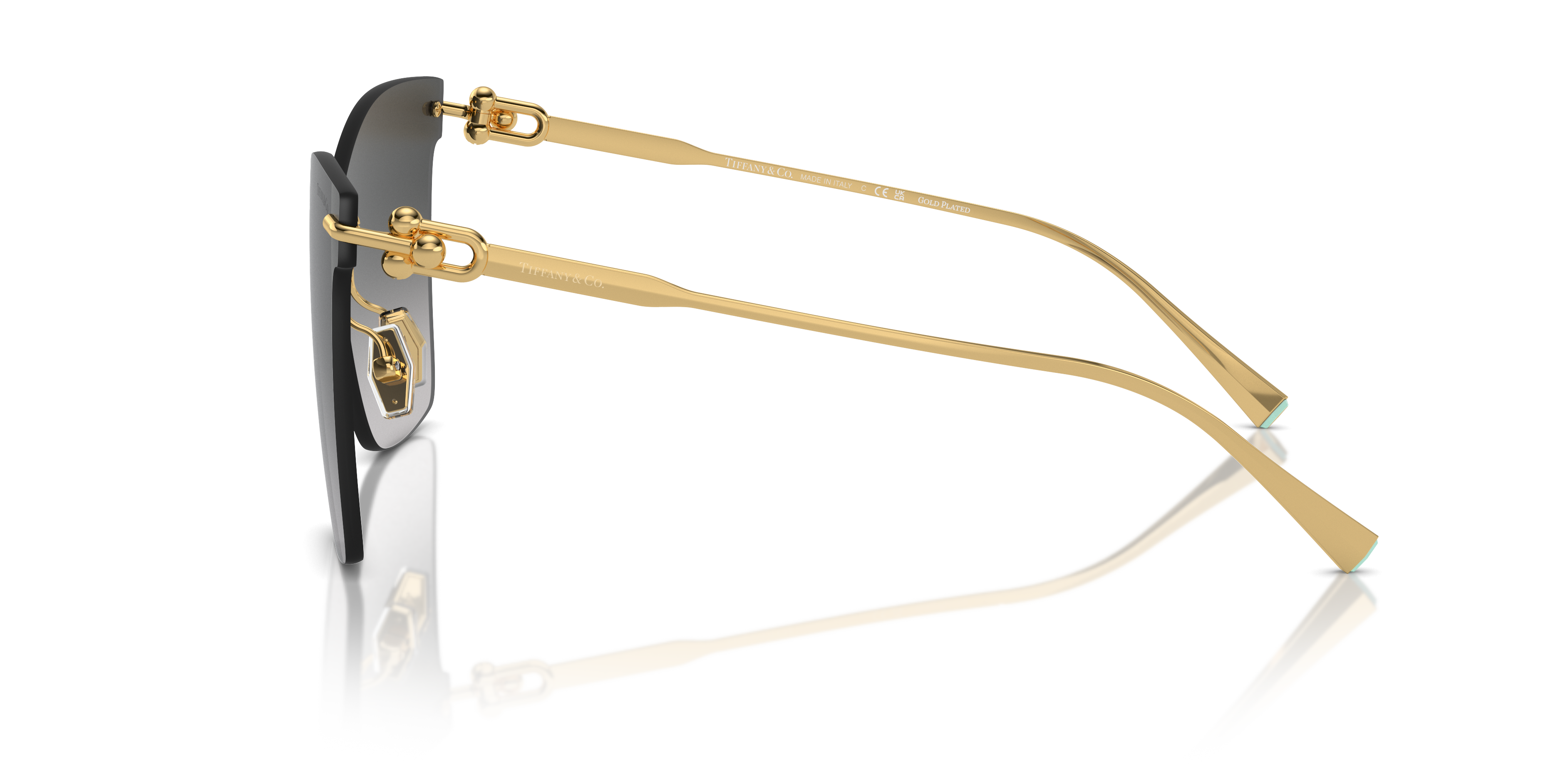 Occhiali da sole Tiffany TF3103K donna Gold Plated | Originali