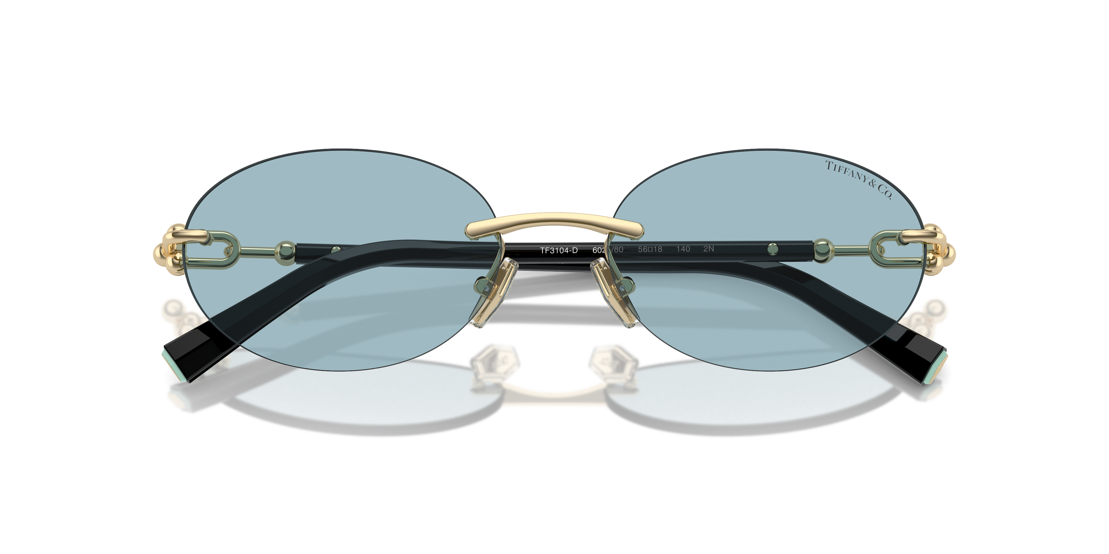 Occhiali da sole Tiffany donna TF3104D Pale Gold | Originali