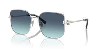 Tiffany 0TF3105D: Occhiali da Sole Donna Argento Originali