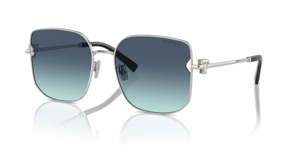 Tiffany 0TF3105D: Occhiali da Sole Donna Argento Originali