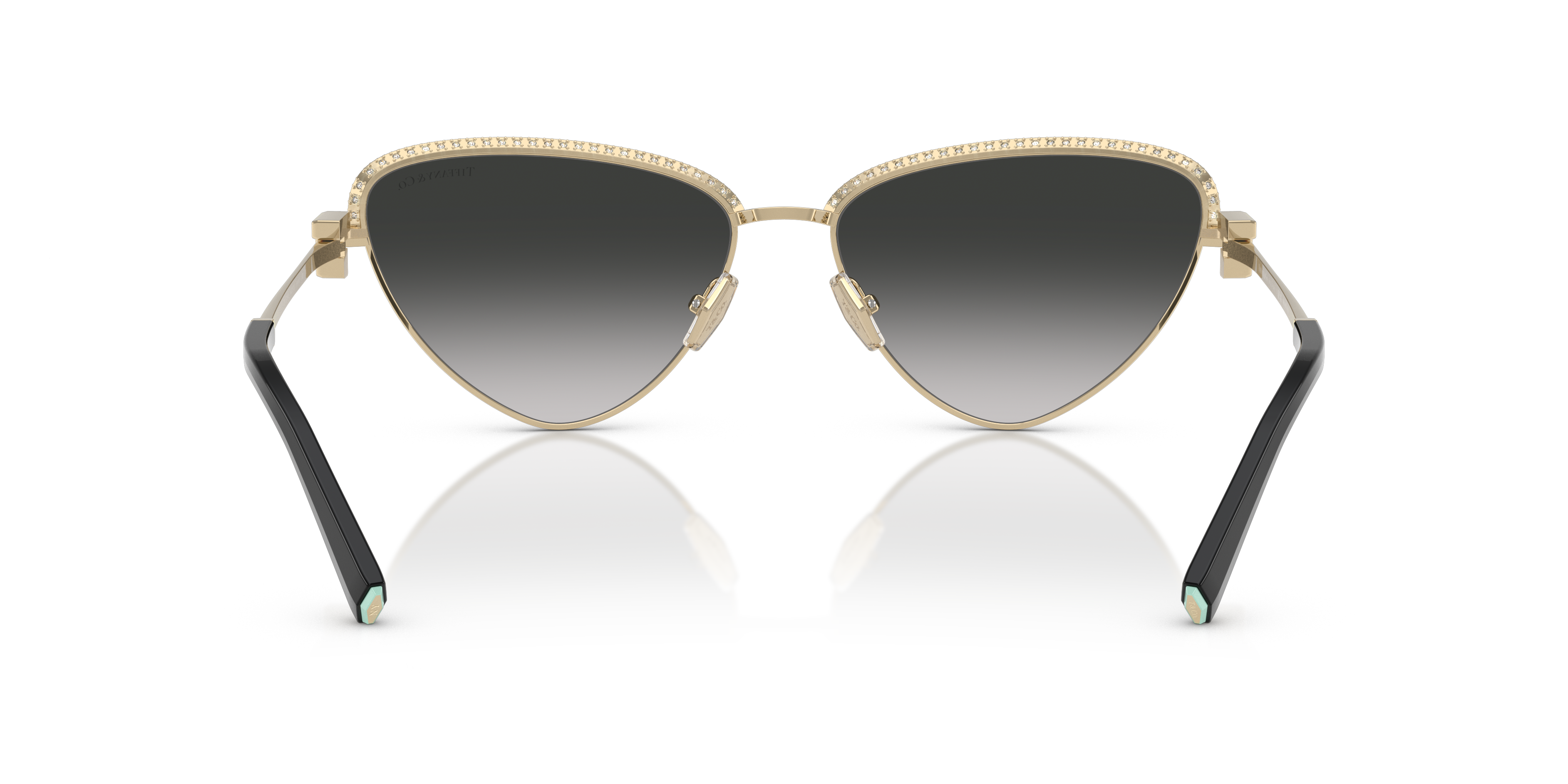 Occhiali da Sole Donna Tiffany TF3107KB Silver Gold Plated - Originali