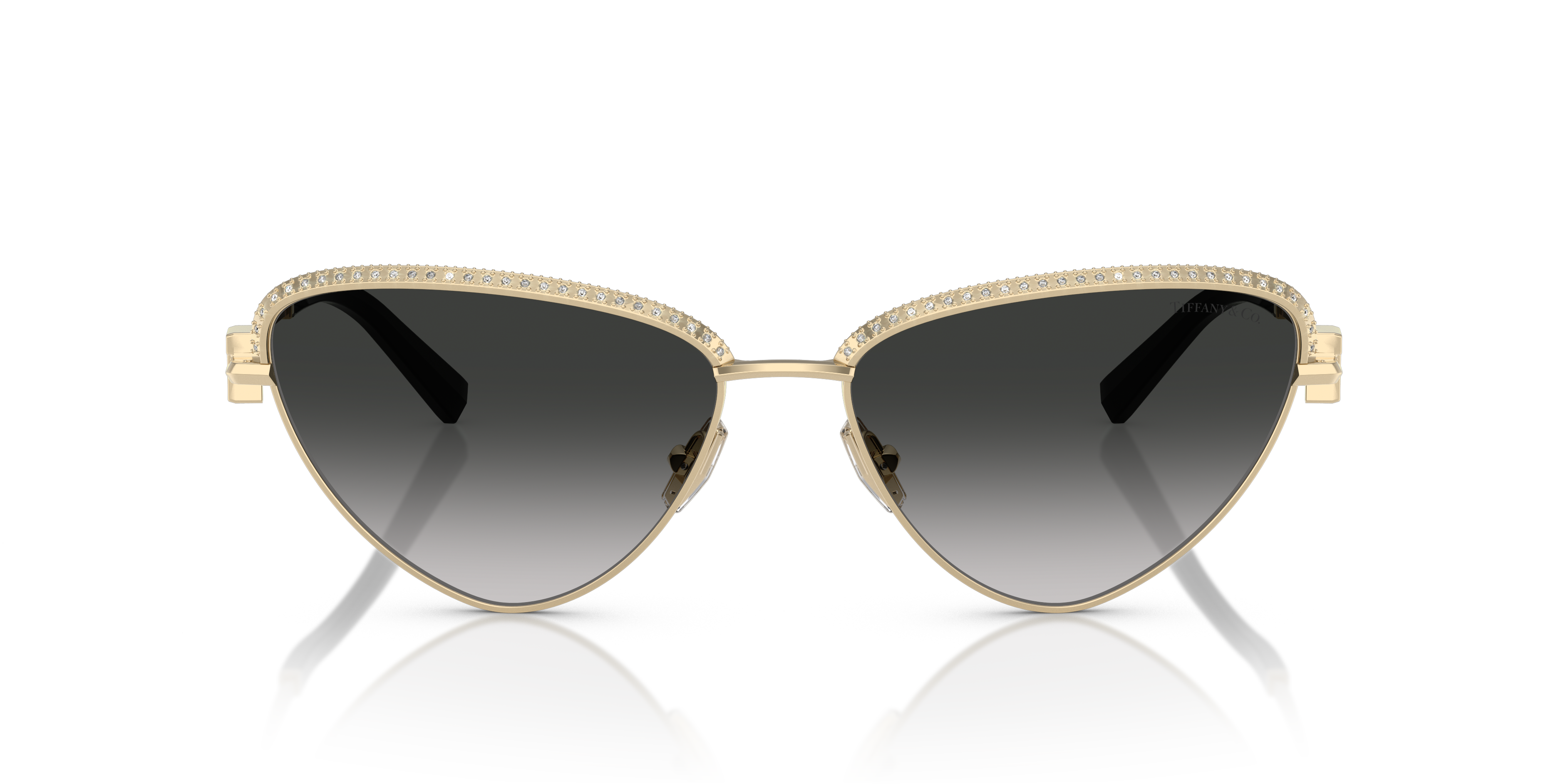 Occhiali da Sole Donna Tiffany TF3107KB Silver Gold Plated - Originali