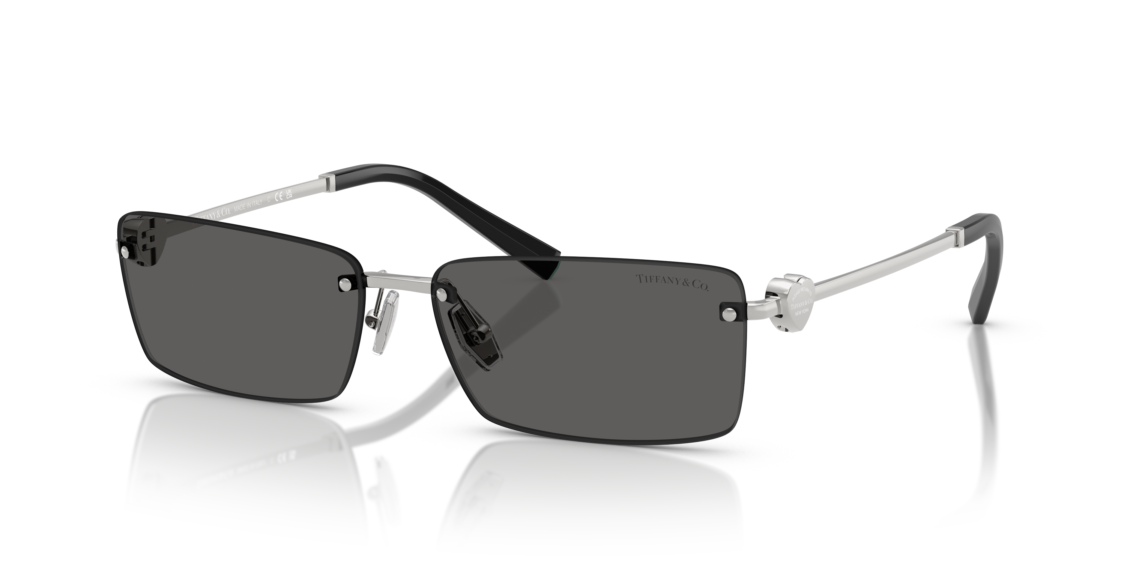 Occhiali da Sole Tiffany TF3108B Silver Originali - Spedizione Veloce