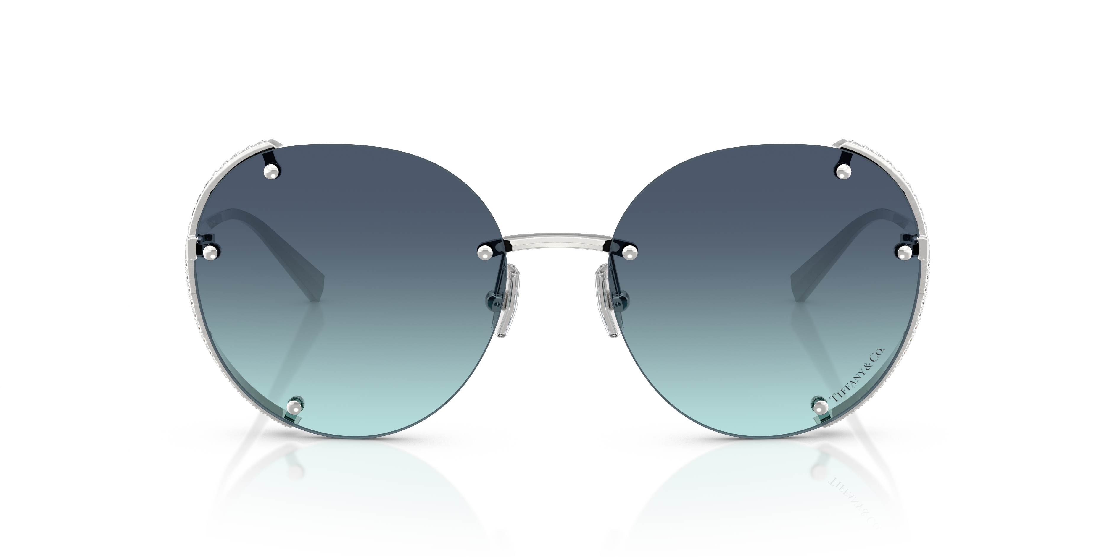 Occhiali da Sole Tiffany 0TF3110KB Donna | Silver Gold Plated