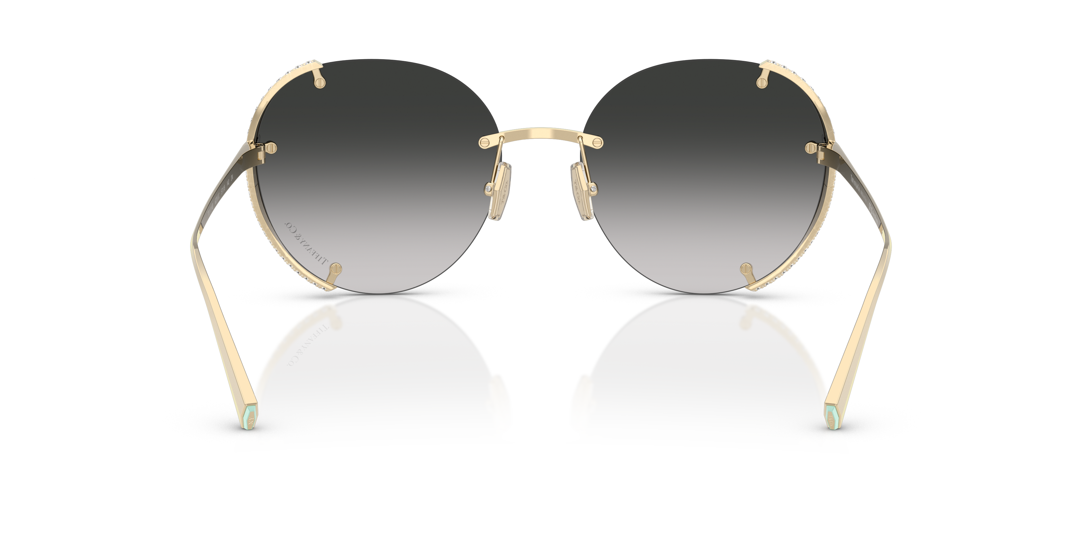 Occhiali da Sole Tiffany 0TF3110KB Donna | Silver Gold Plated