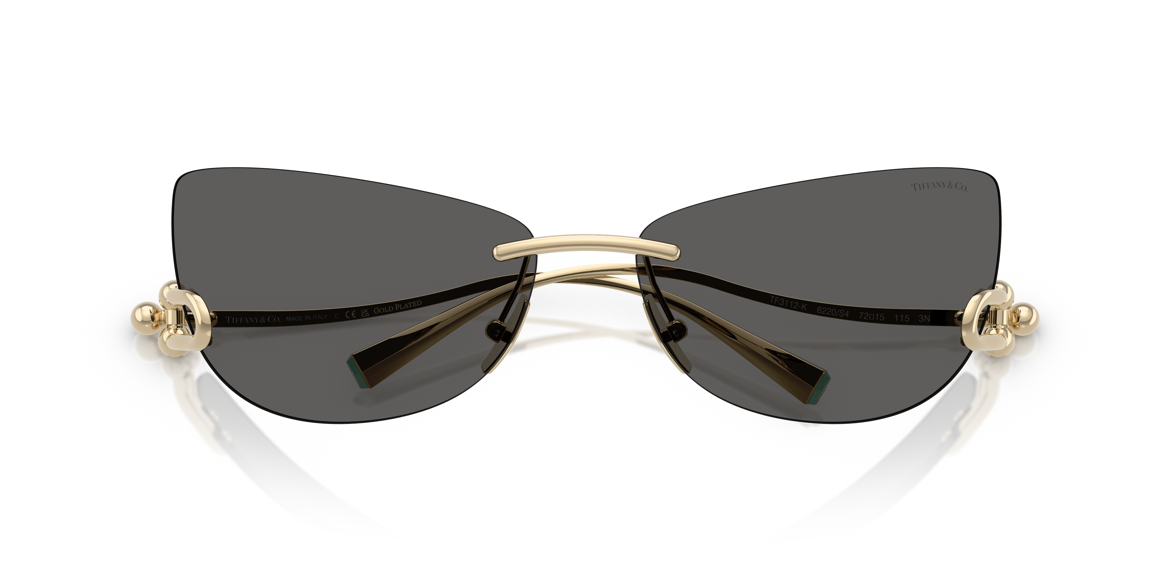 Occhiali da Sole Tiffany 0TF3112K Donna - Silver Gold Plated