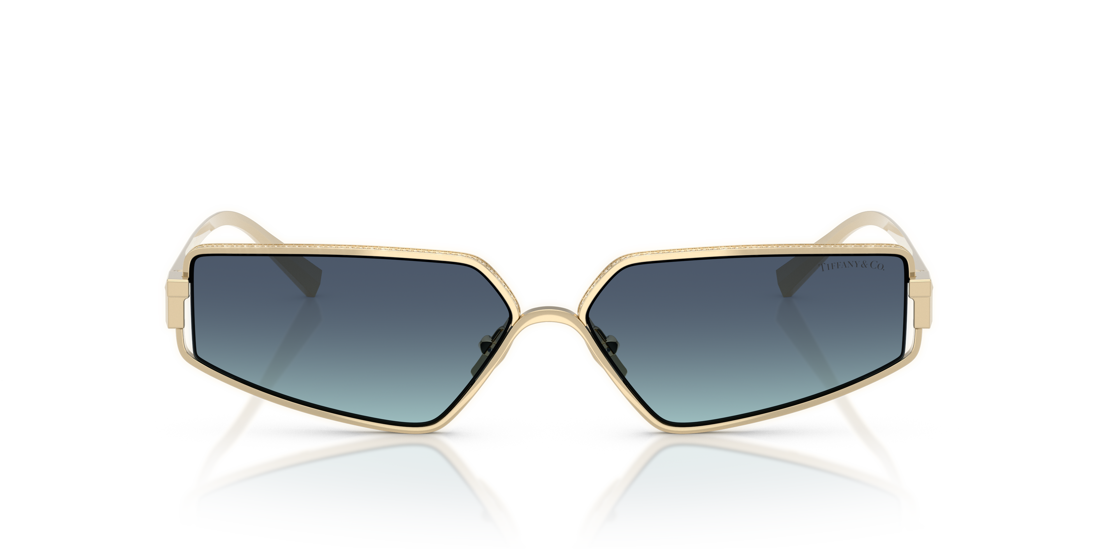 Occhiali da Sole Tiffany TF3113KB Pale Gold Plated Originali