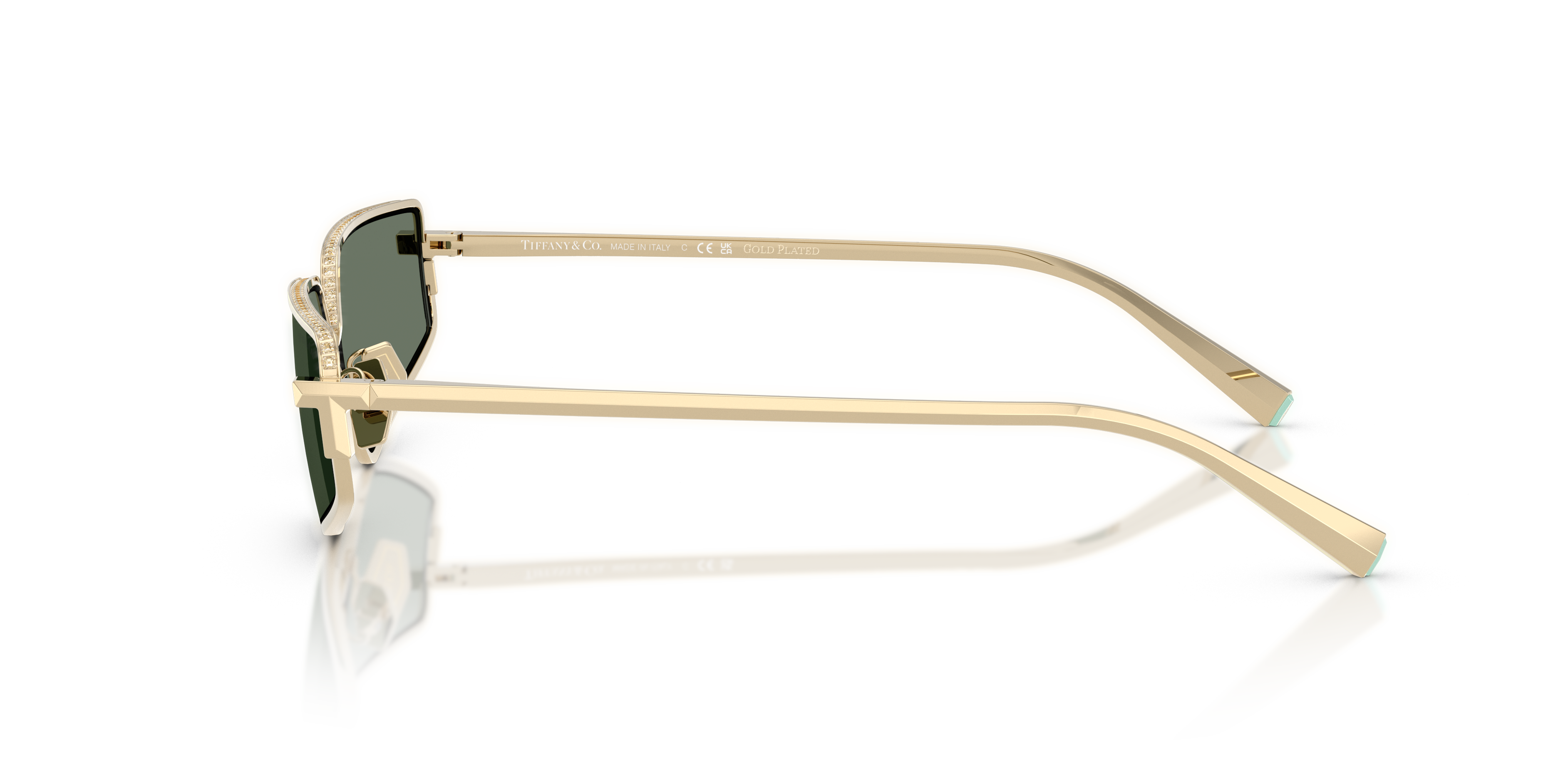 Occhiali da Sole Tiffany TF3113KB Pale Gold Plated Originali