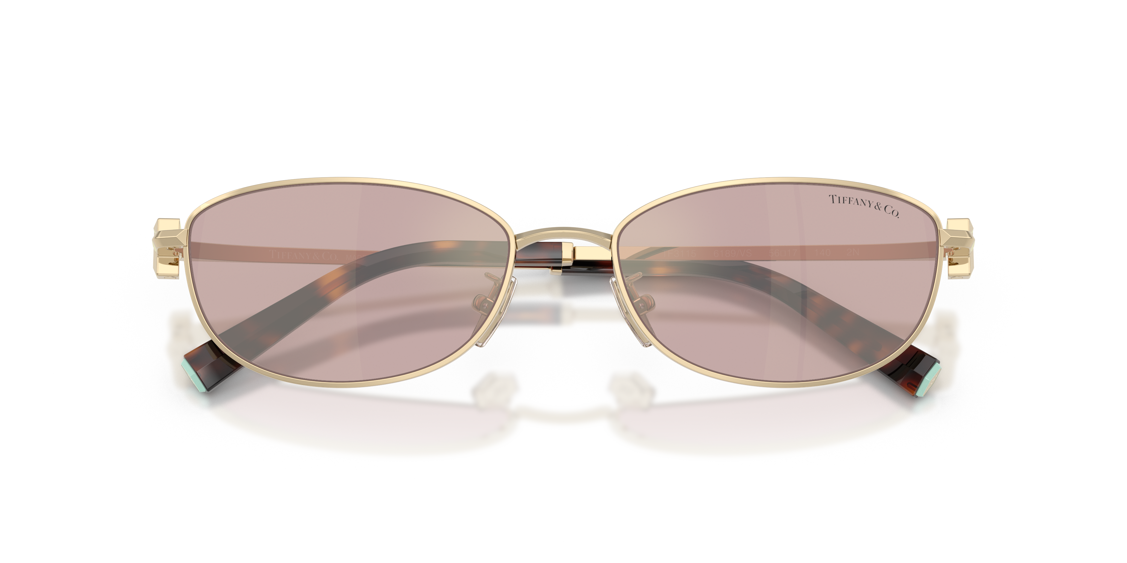 Occhiali da Sole Tiffany TF3115 Pale Gold | Lusso Autentico