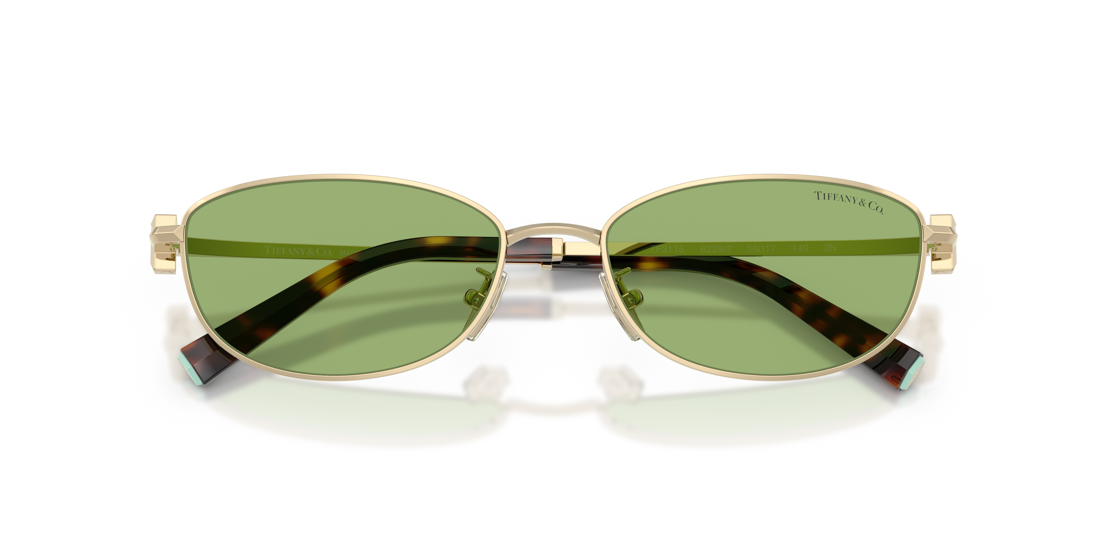 Occhiali da Sole Tiffany TF3115 Pale Gold | Lusso Autentico