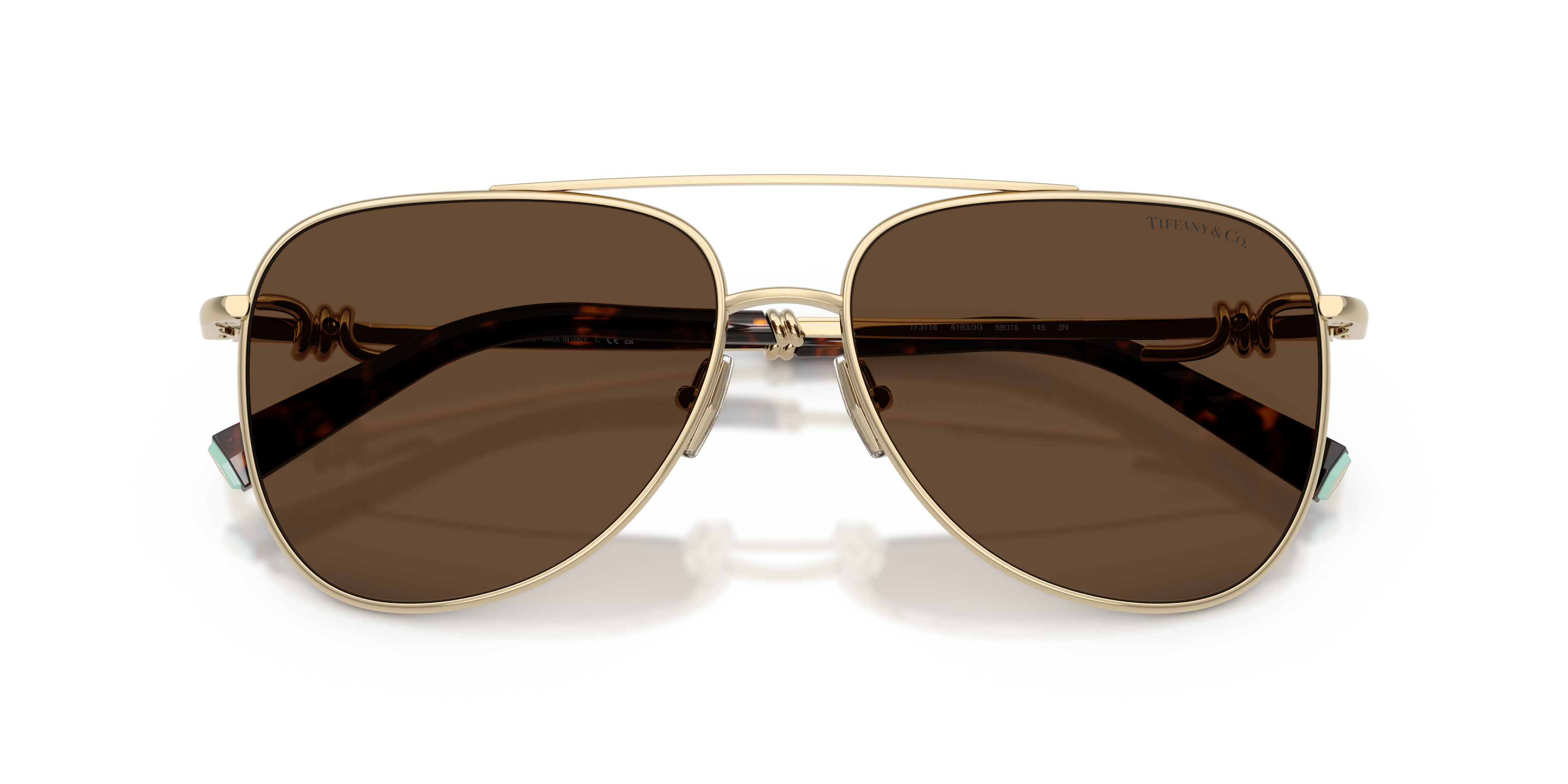 Occhiali da sole Tiffany TF3116 donna Pale Gold - Eleganza iconica