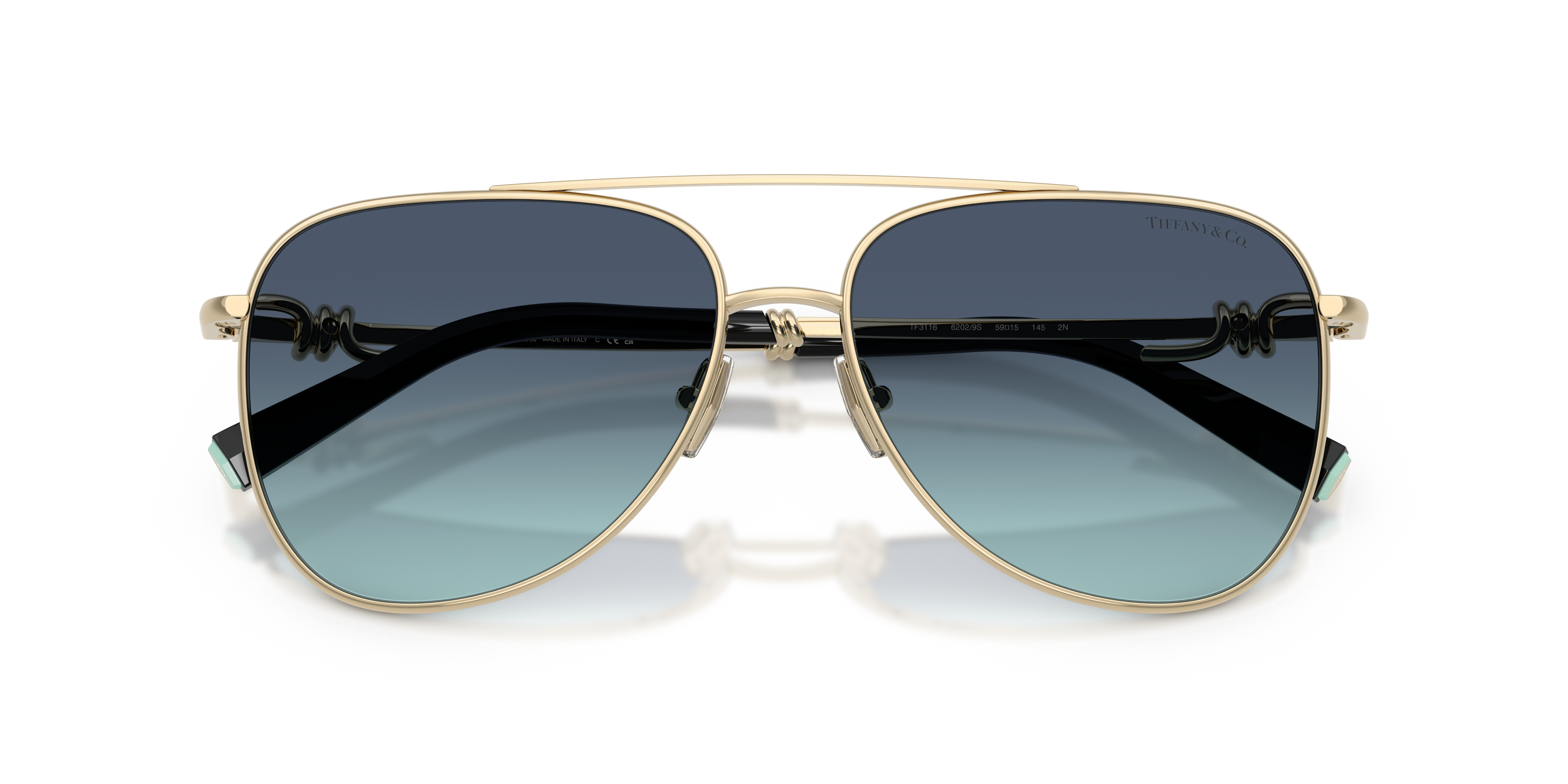Occhiali da sole Tiffany TF3116 donna Pale Gold - Eleganza iconica