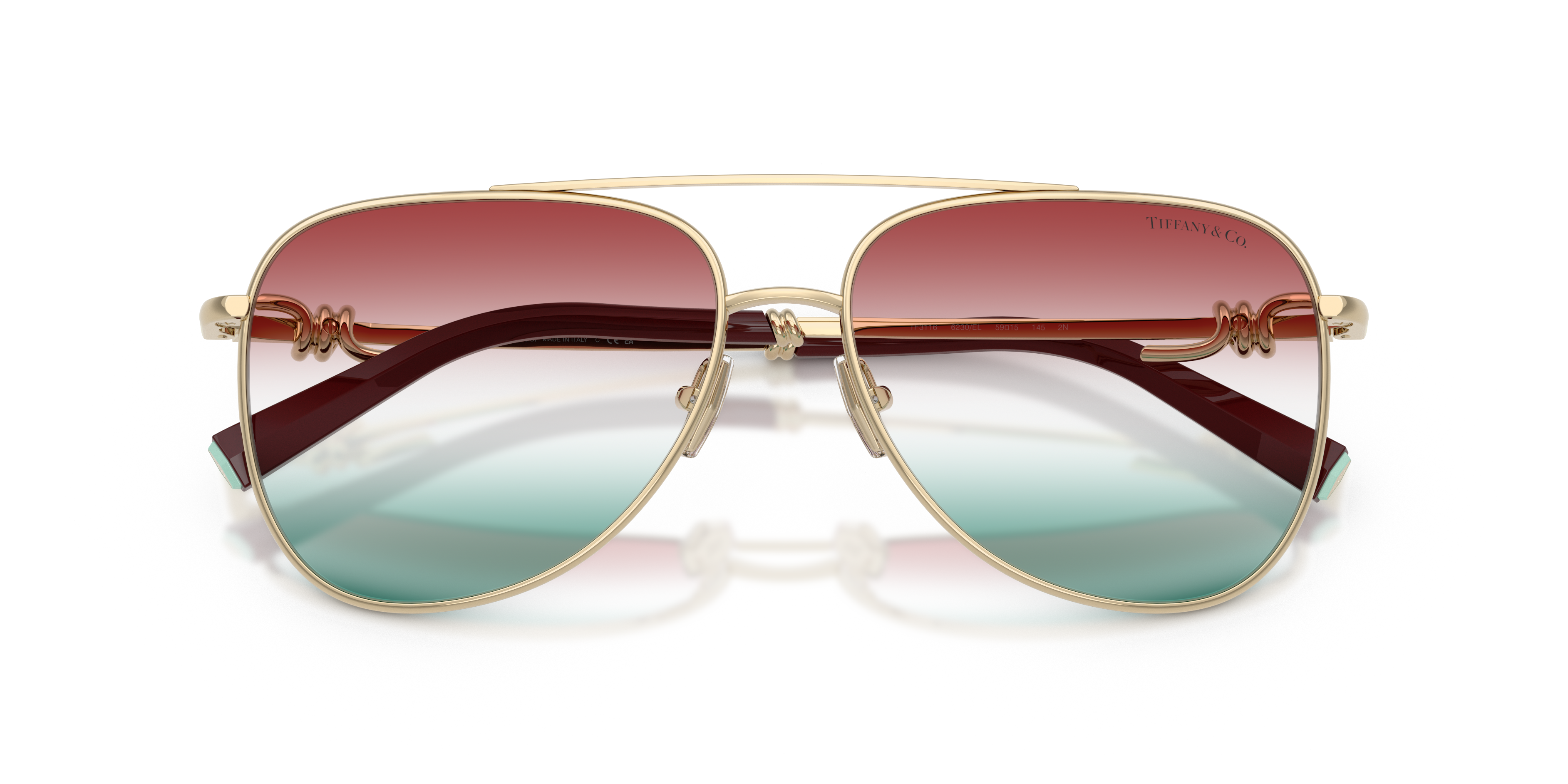 Occhiali da sole Tiffany TF3116 donna Pale Gold - Eleganza iconica