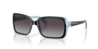 Occhiali da Sole Donna Tiffany TF4047B Neri/Tiffany Blue | Originali