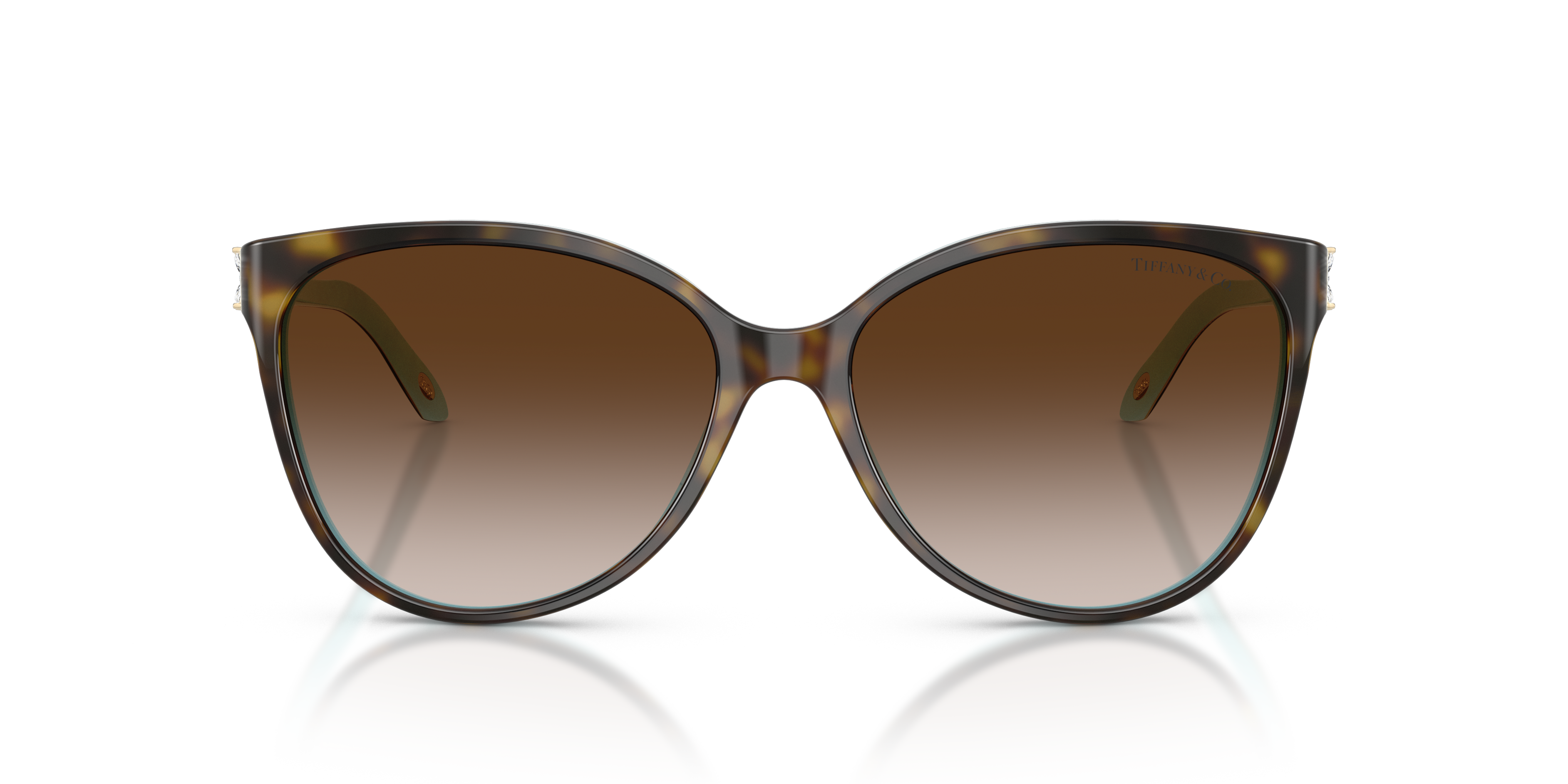 Occhiali da Sole Tiffany Donna TF4089B Havana Blu | Eleganza Originale