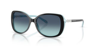 Occhiali da sole Tiffany TF4121B donna - Nero con Blu Tiffany