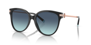 Occhiali da Sole Tiffany TF4193B Neri Donna - Eleganza Cat-Eye