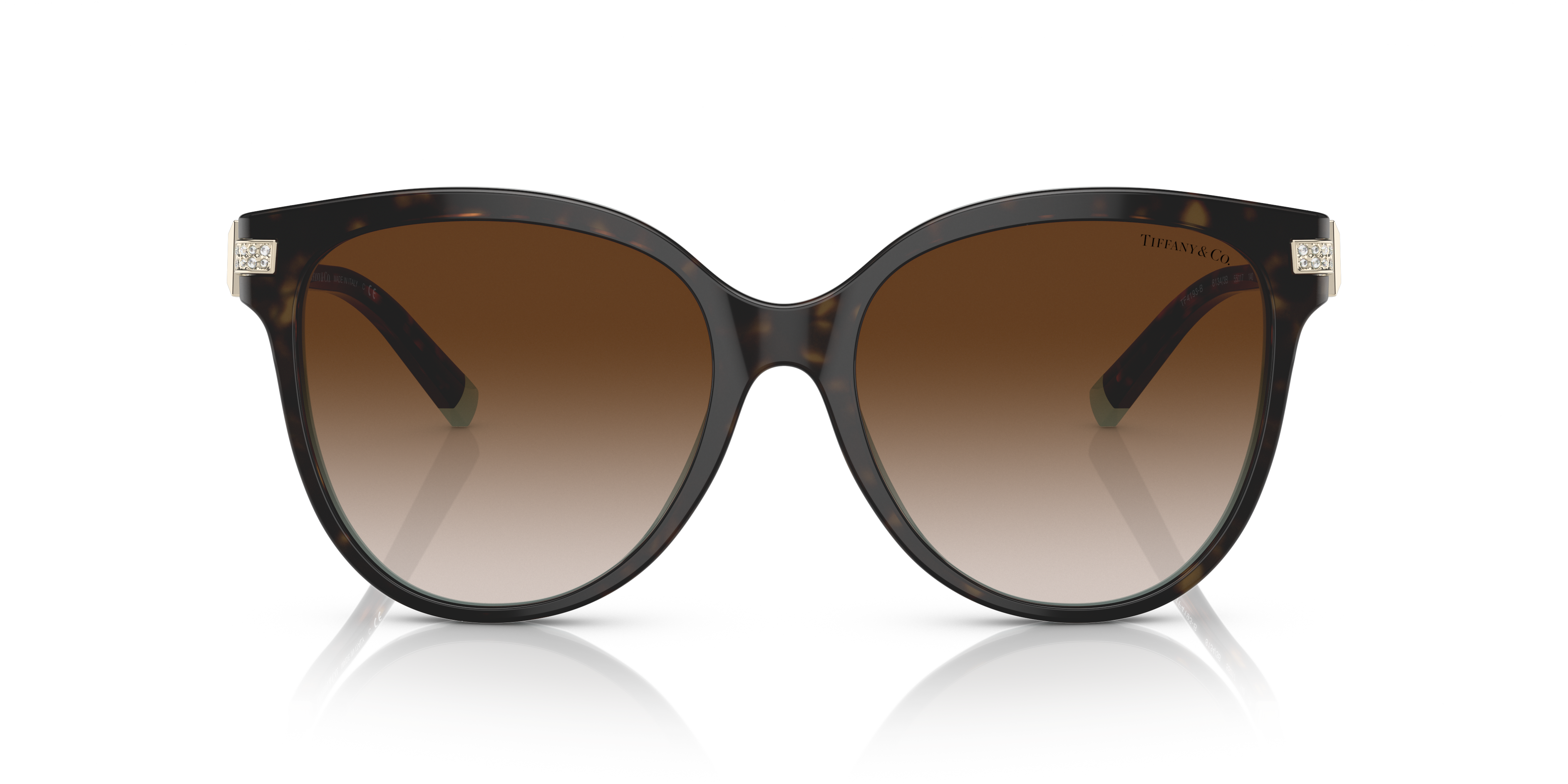 Occhiali da Sole Tiffany TF4193B Neri Donna - Eleganza Cat-Eye
