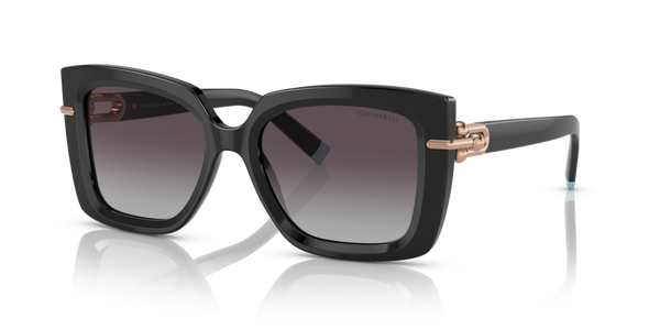 Occhiali da sole Tiffany donna neri TF4199 | Eleganza Cat-Eye