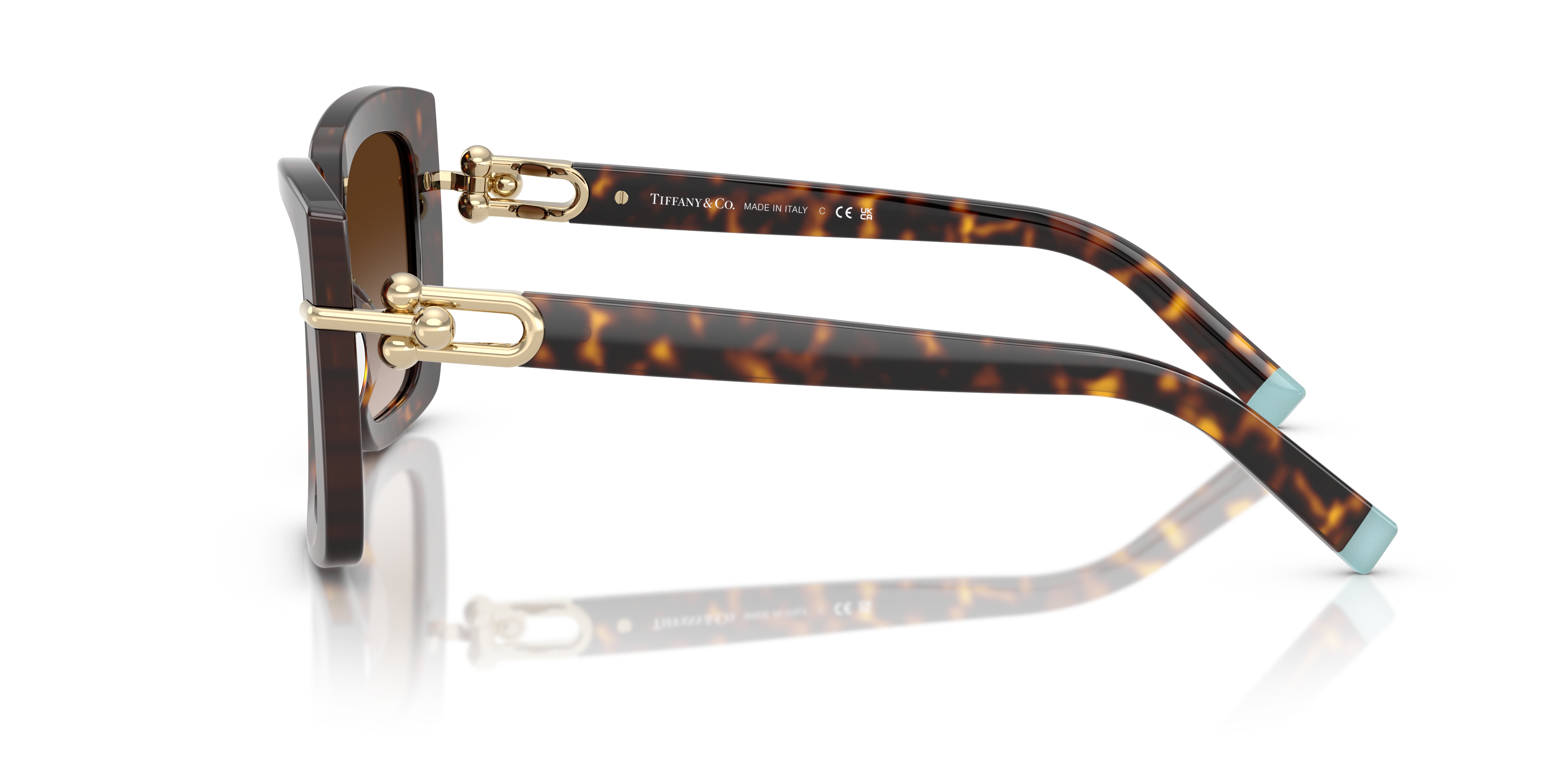 Occhiali da sole Tiffany donna neri TF4199 | Eleganza Cat-Eye