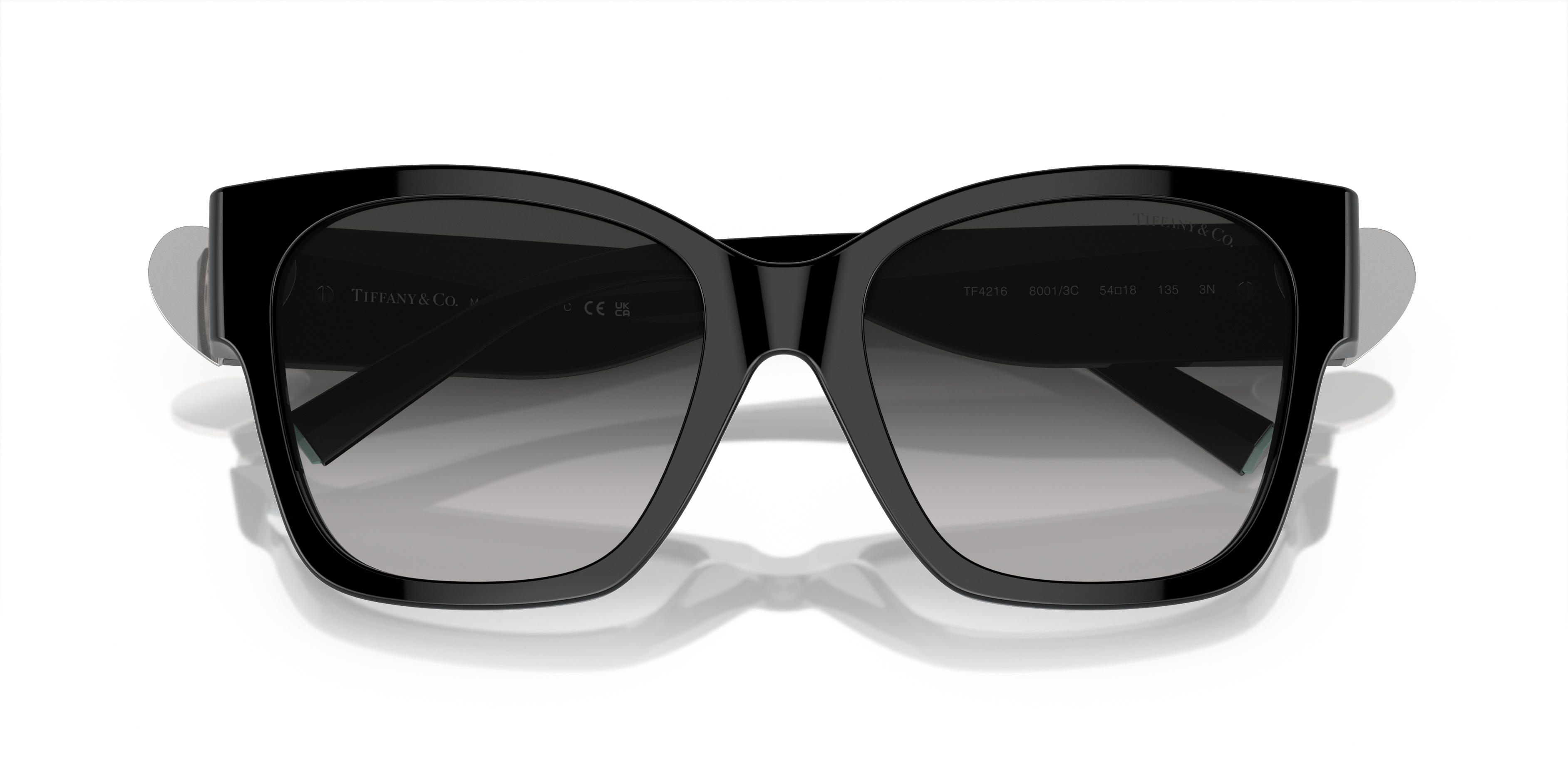 Occhiali da Sole Tiffany Donna TF4216 Neri - Eleganza Cat-Eye Original