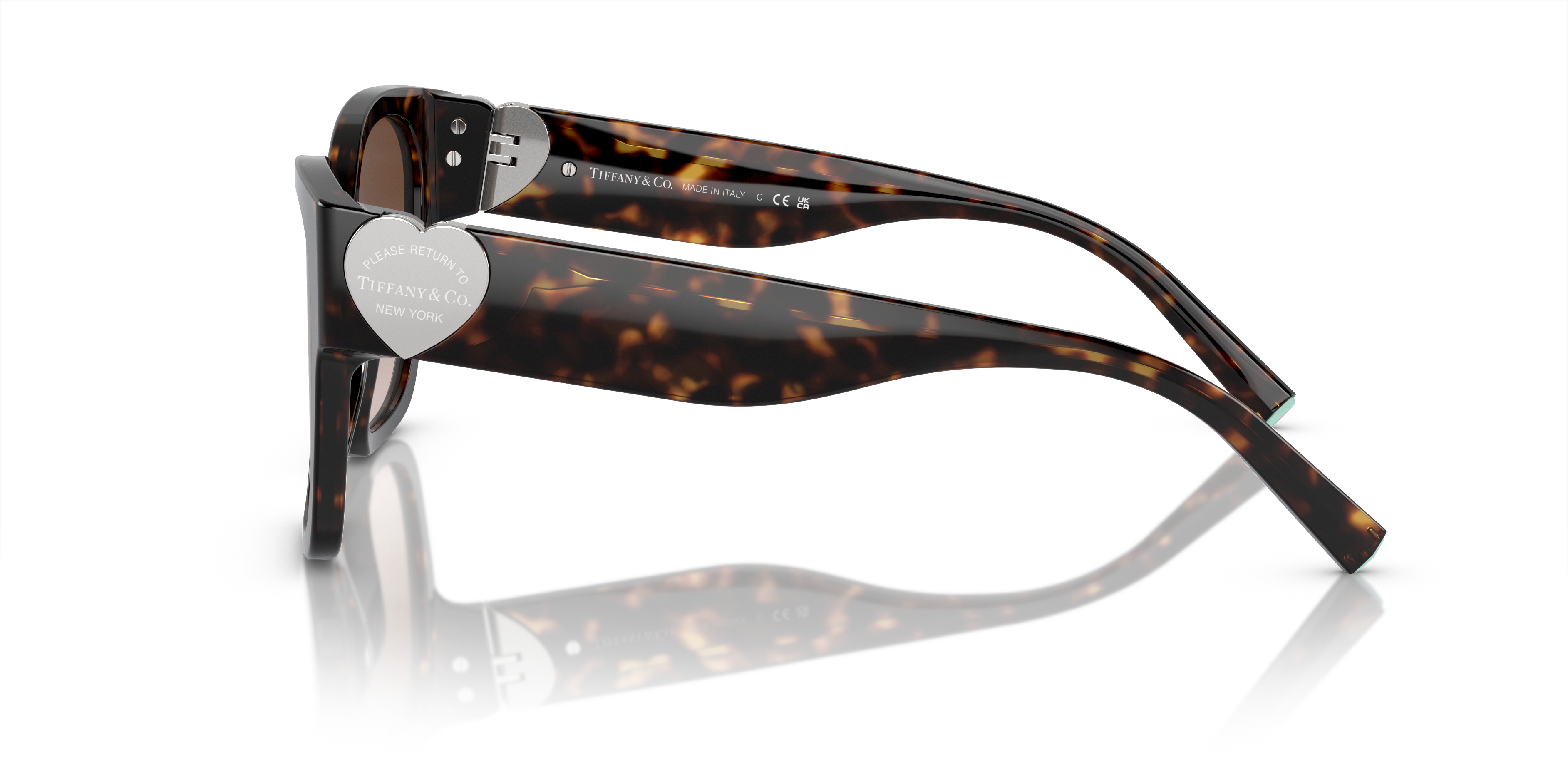 Occhiali da Sole Tiffany Donna TF4216 Neri - Eleganza Cat-Eye Original