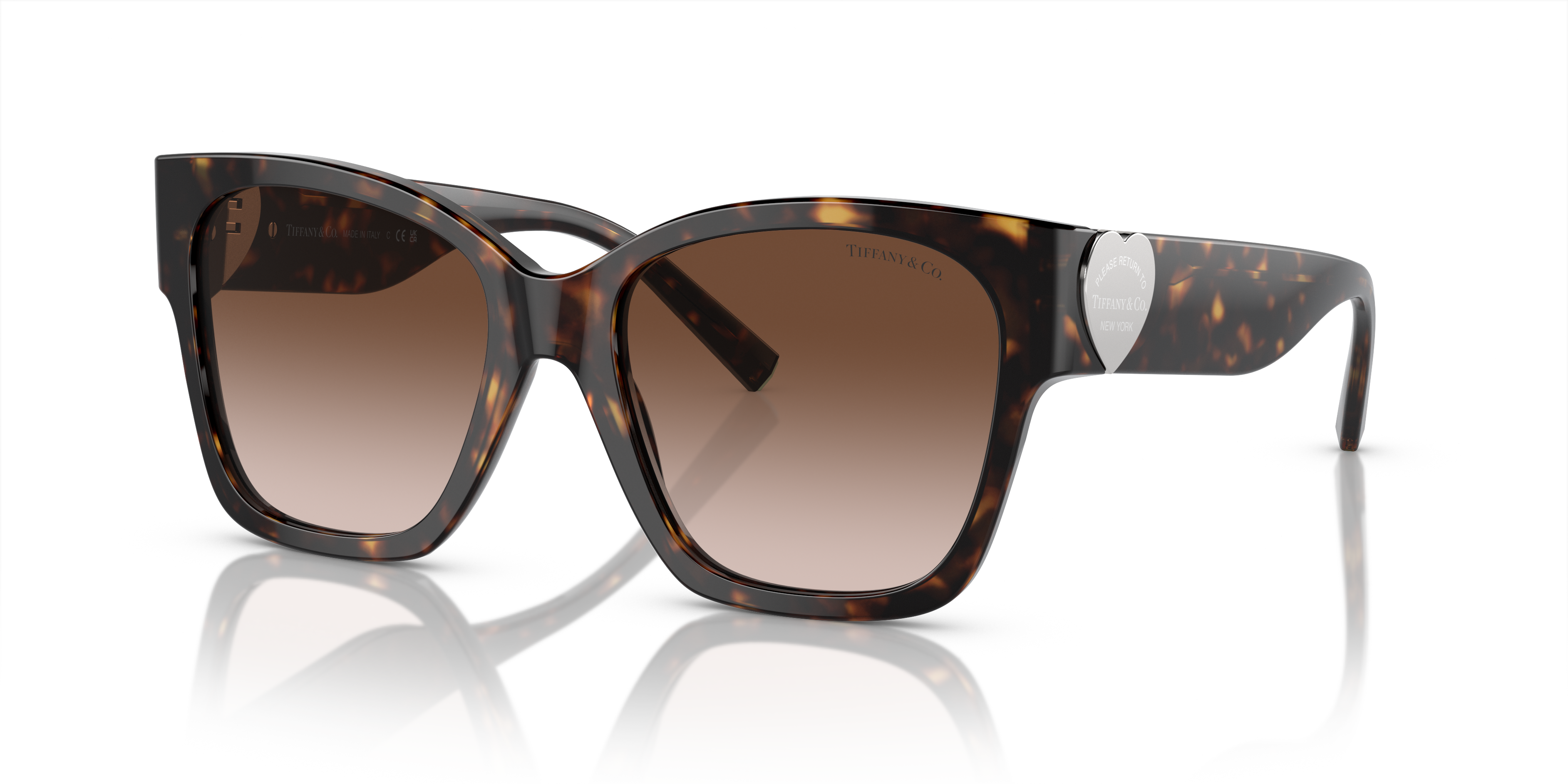 Occhiali da Sole Tiffany Donna TF4216 Neri - Eleganza Cat-Eye Original