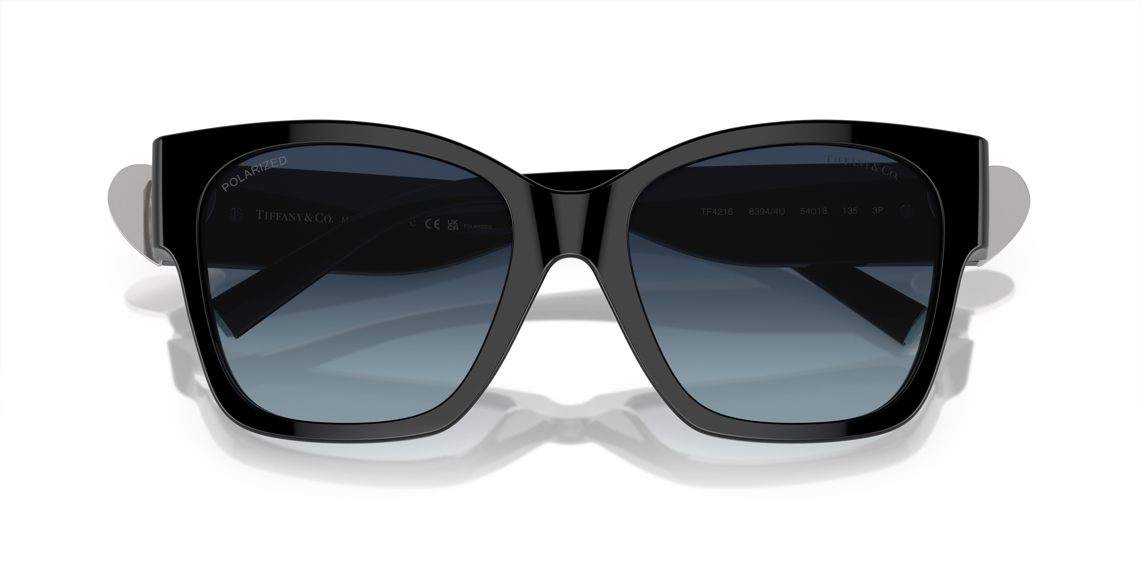 Occhiali da Sole Tiffany Donna TF4216 Neri - Eleganza Cat-Eye Original