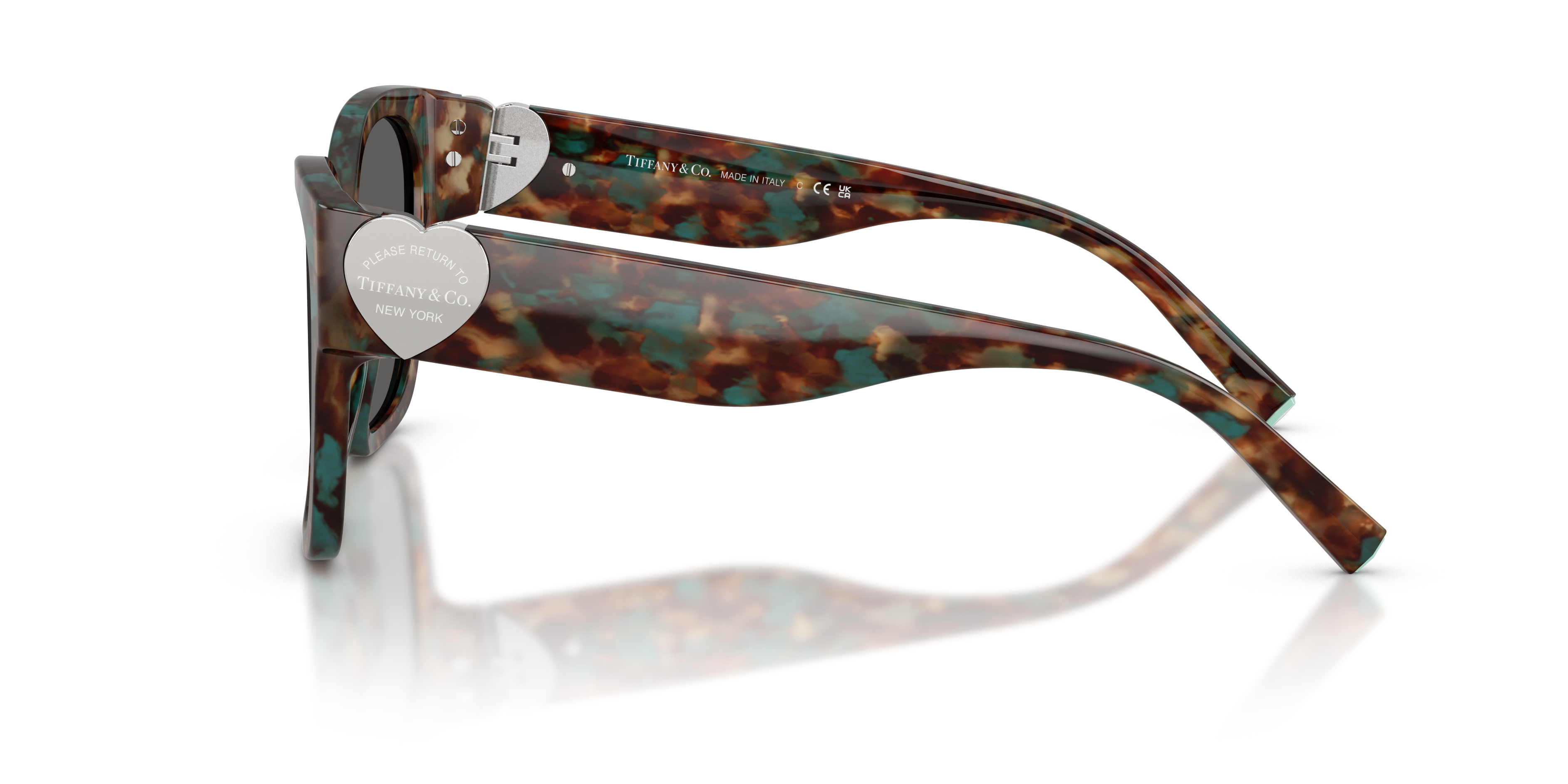 Occhiali da Sole Tiffany Donna TF4216 Neri - Eleganza Cat-Eye Original