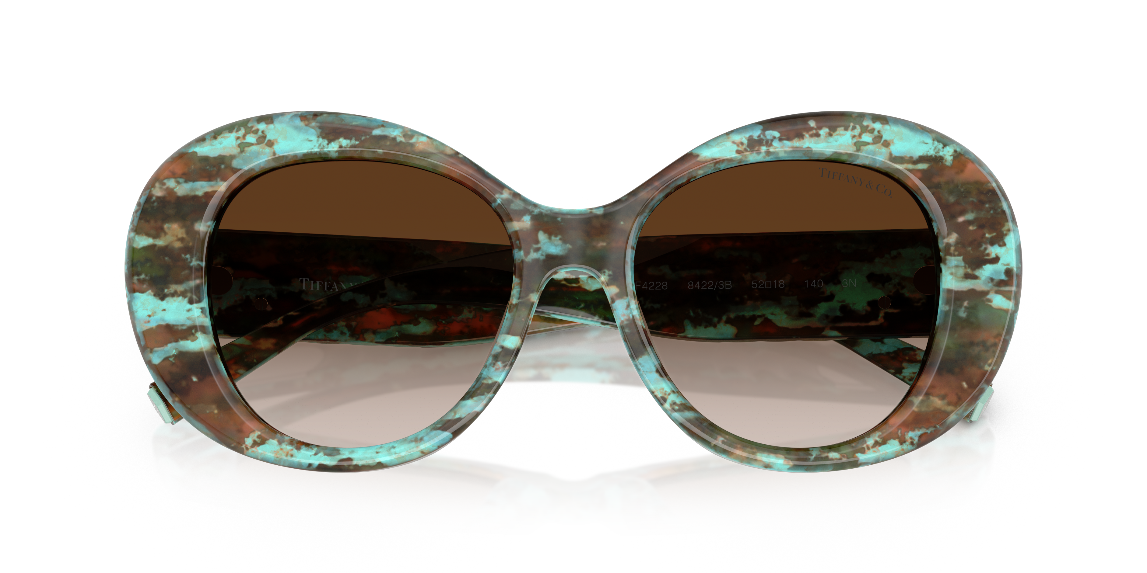 Occhiali da Sole Tiffany TF4228 Donna - Azzurro Opalino Originali