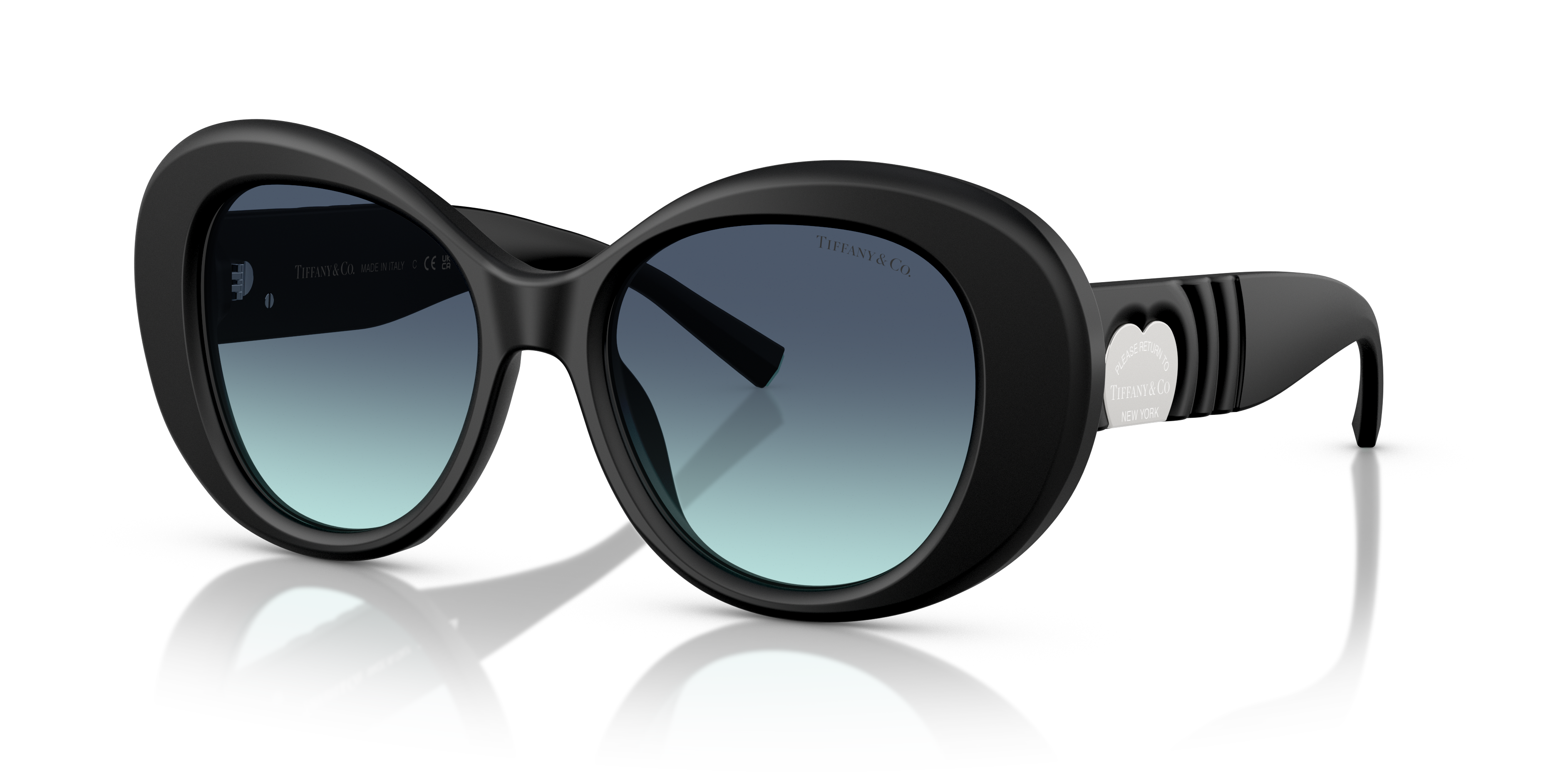 Occhiali da Sole Tiffany TF4228 Donna - Azzurro Opalino Originali