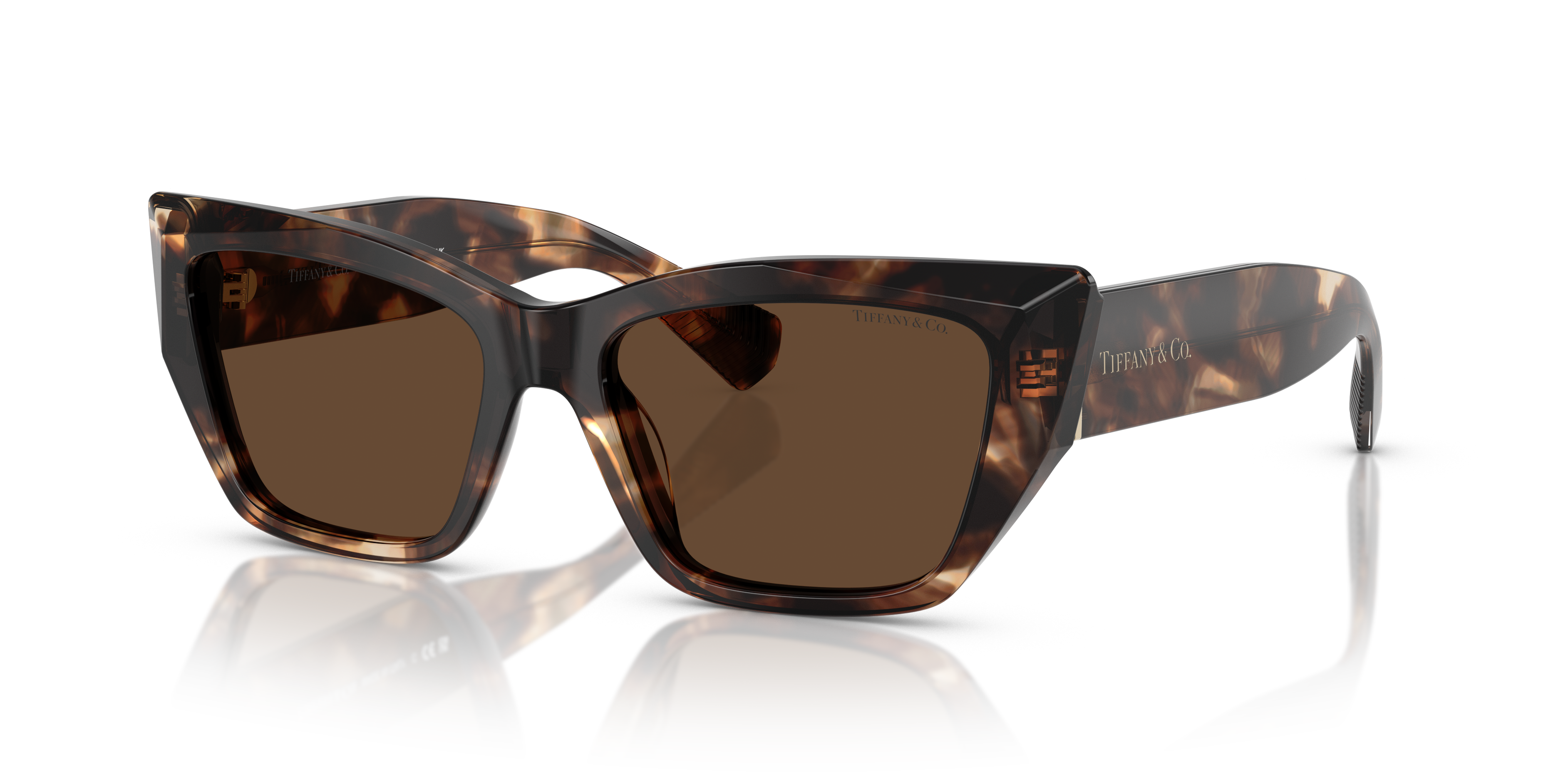 Occhiali da Sole Tiffany TF4230 Havana Originali | Eleganza Donna