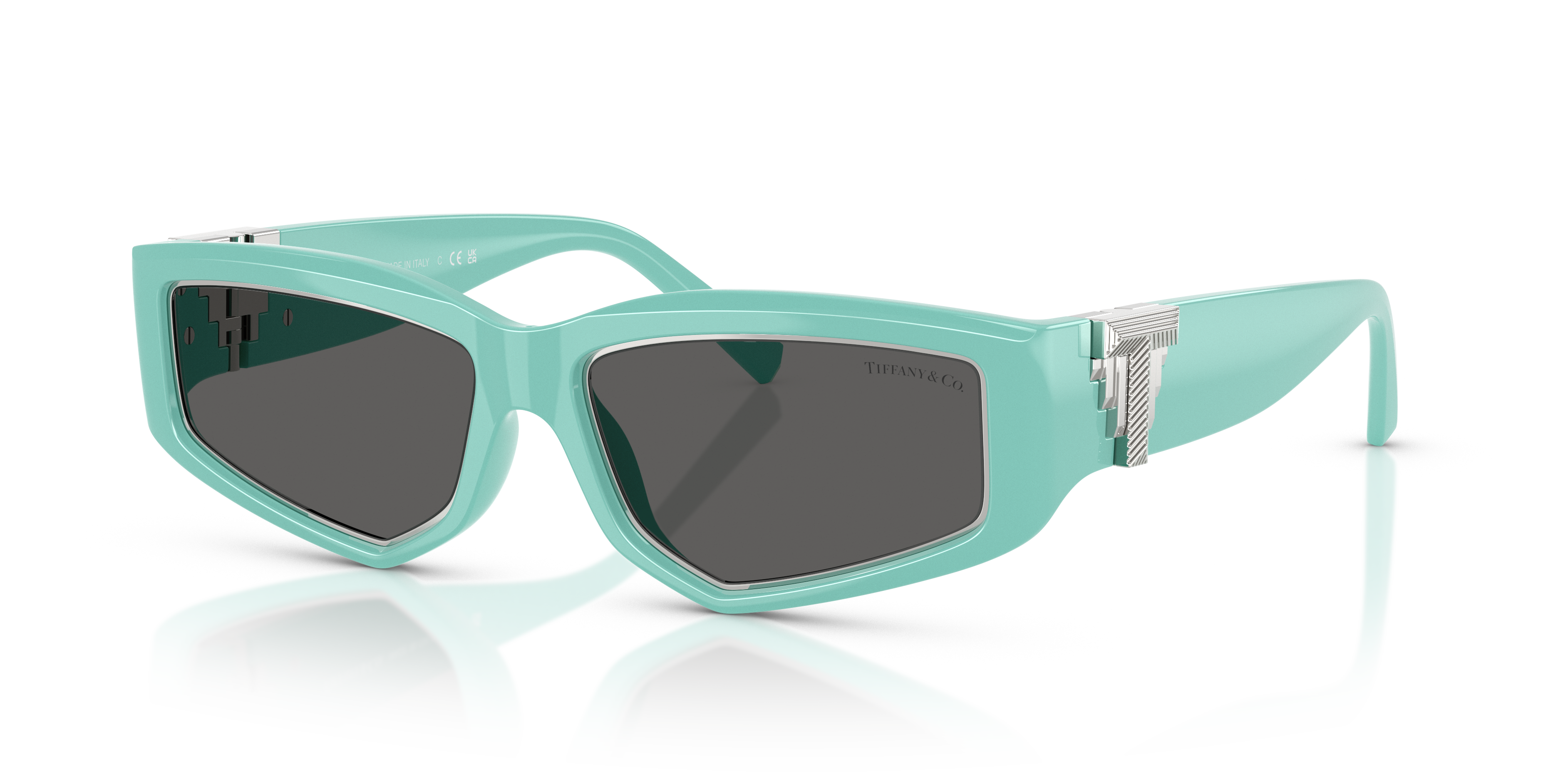 Occhiali da Sole Tiffany TF4234U Bianchi: Stile Unisex Originale