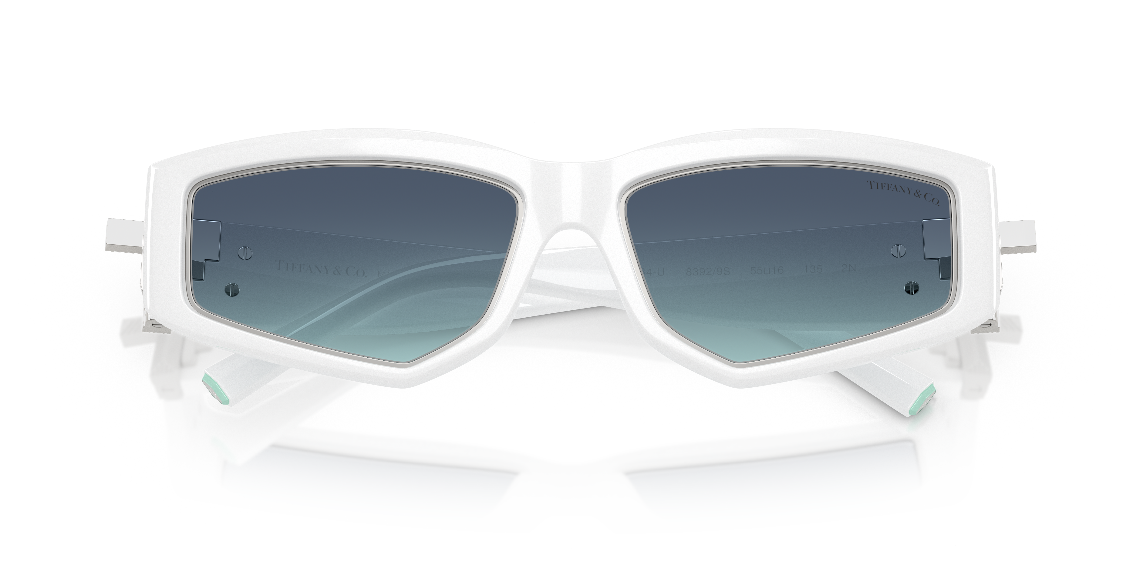 Occhiali da Sole Tiffany TF4234U Bianchi: Stile Unisex Originale