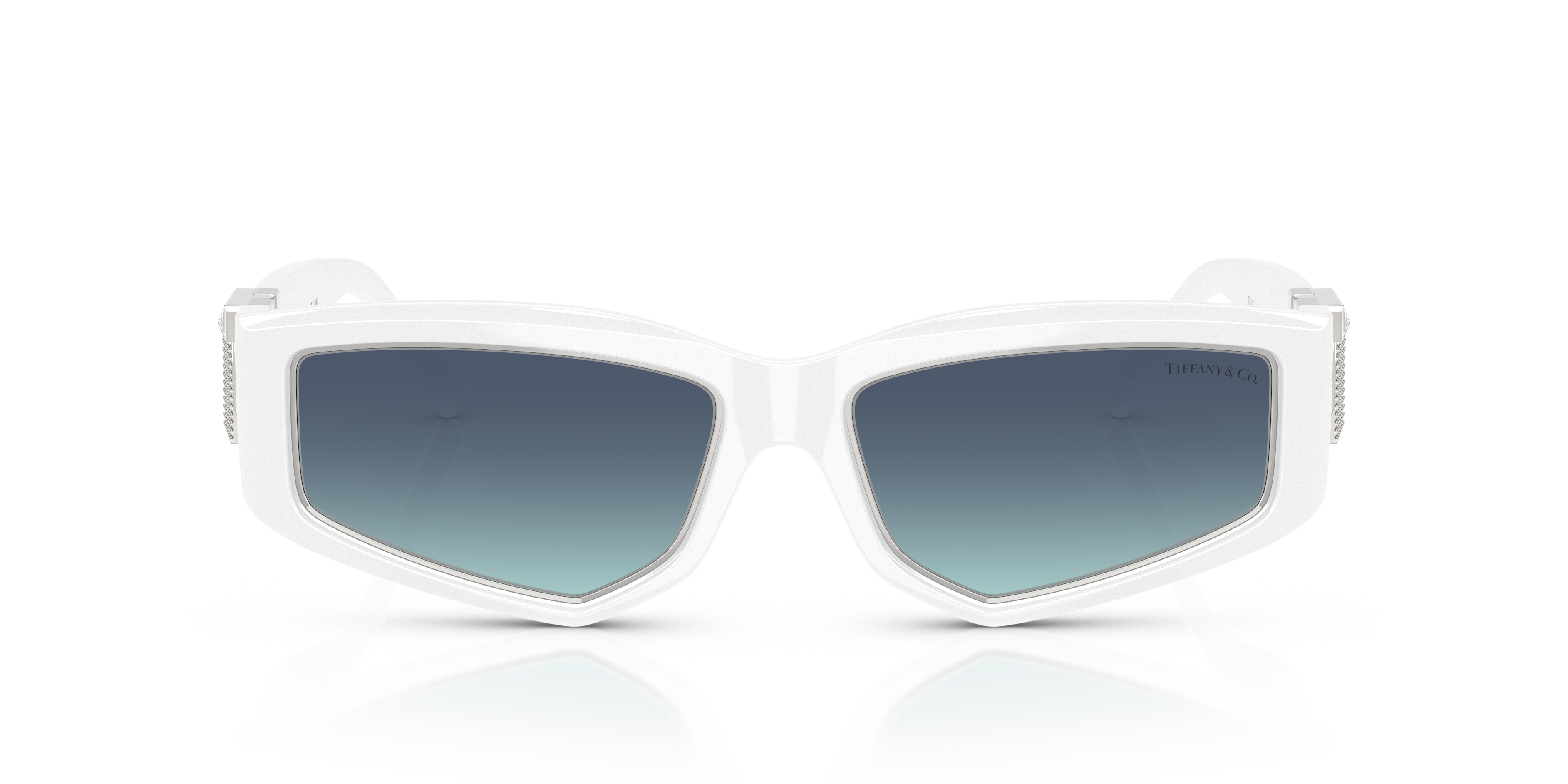 Occhiali da Sole Tiffany TF4234U Bianchi: Stile Unisex Originale