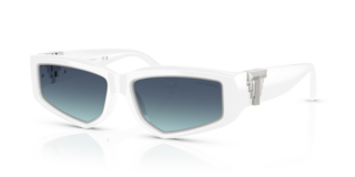 Occhiali da Sole Tiffany TF4234U Bianchi: Stile Unisex Originale