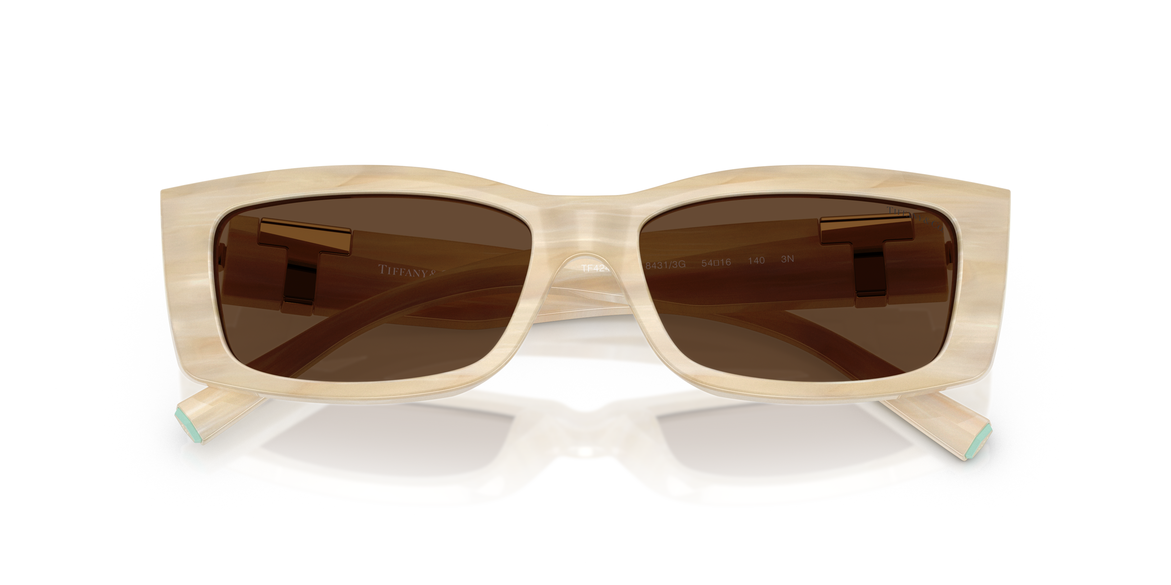 Occhiali da Sole Tiffany TF4240U Donna Striped Ivory